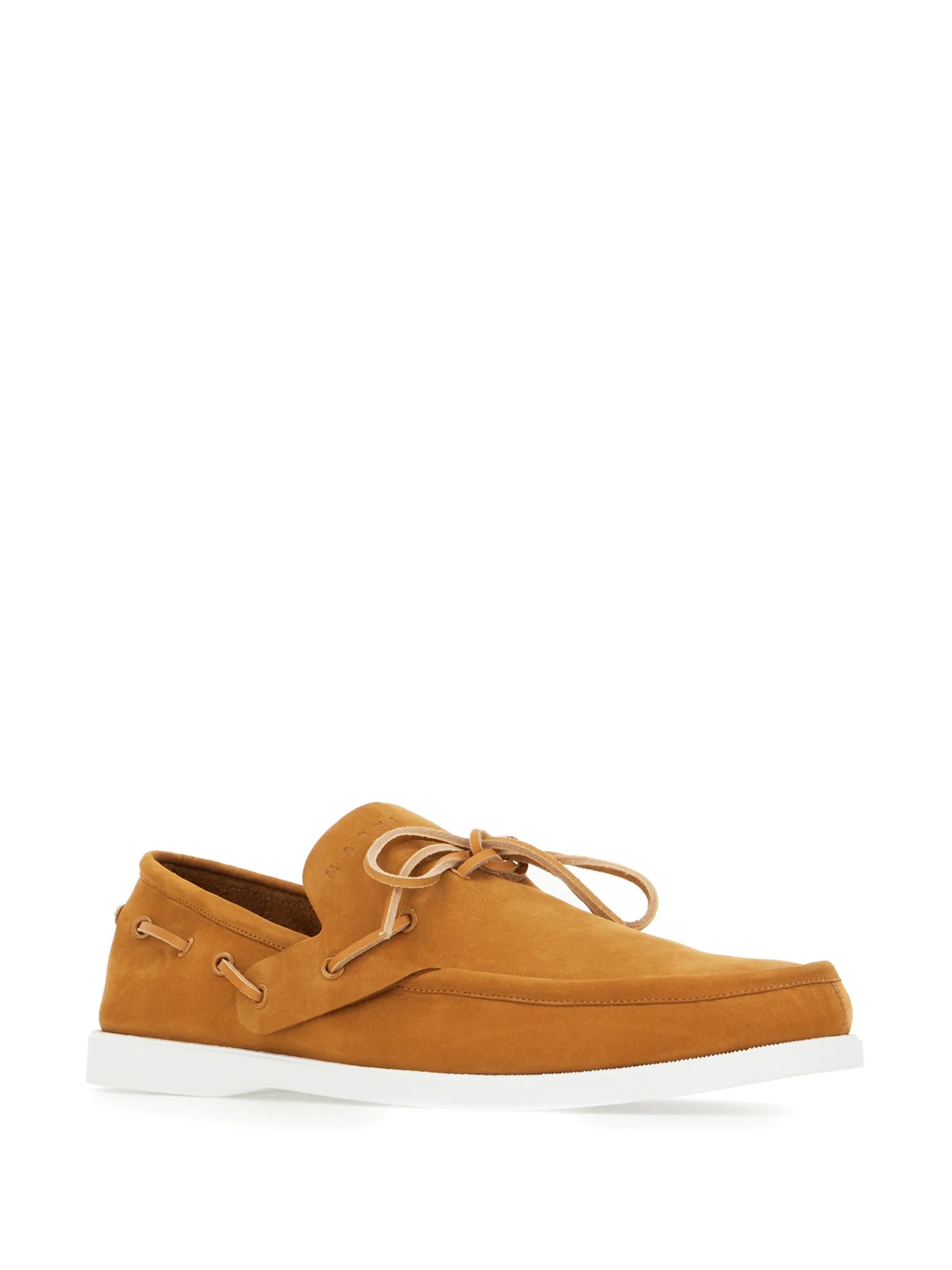 suede lace-up shoes