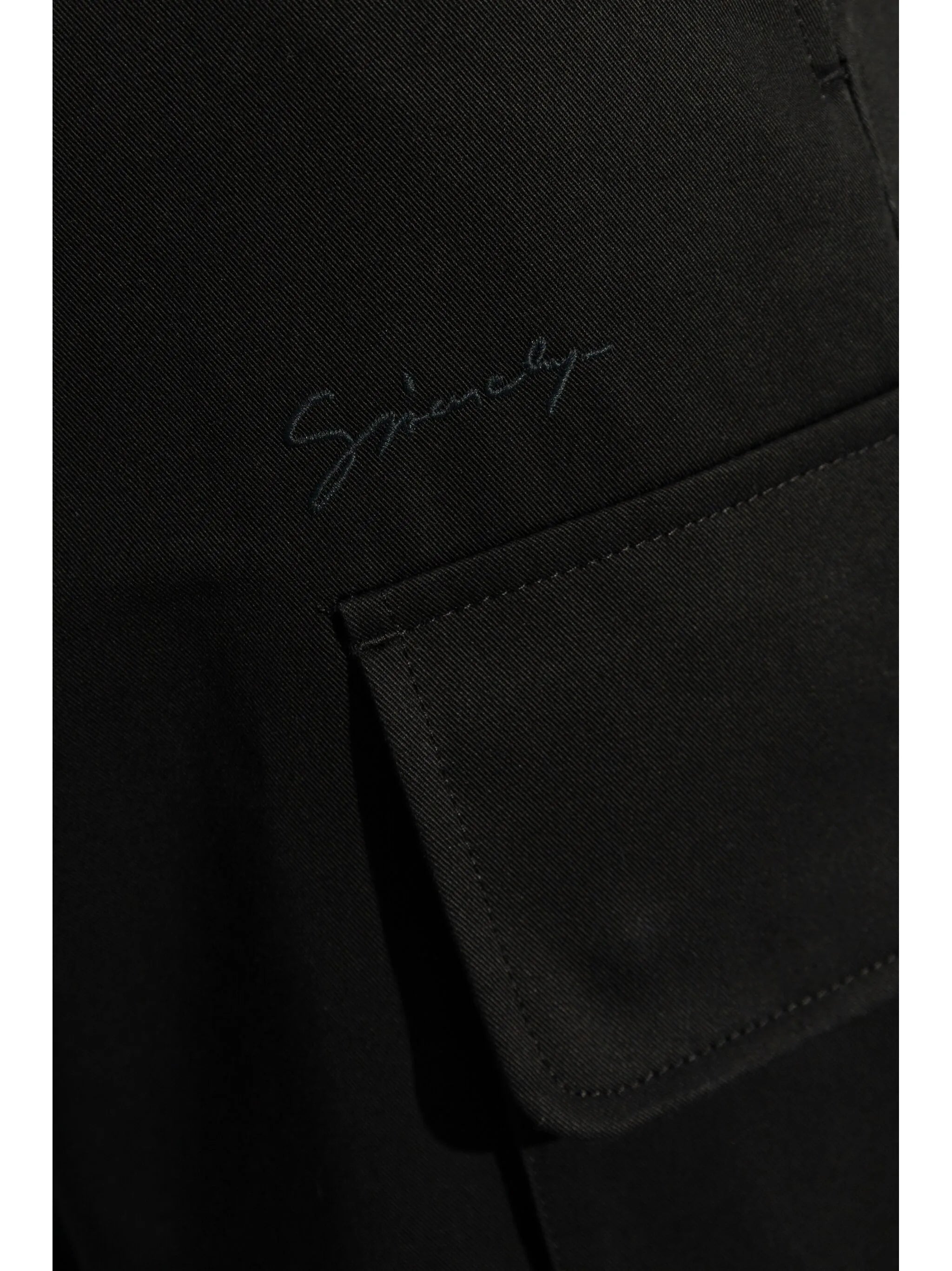 cotton cargo trousers
