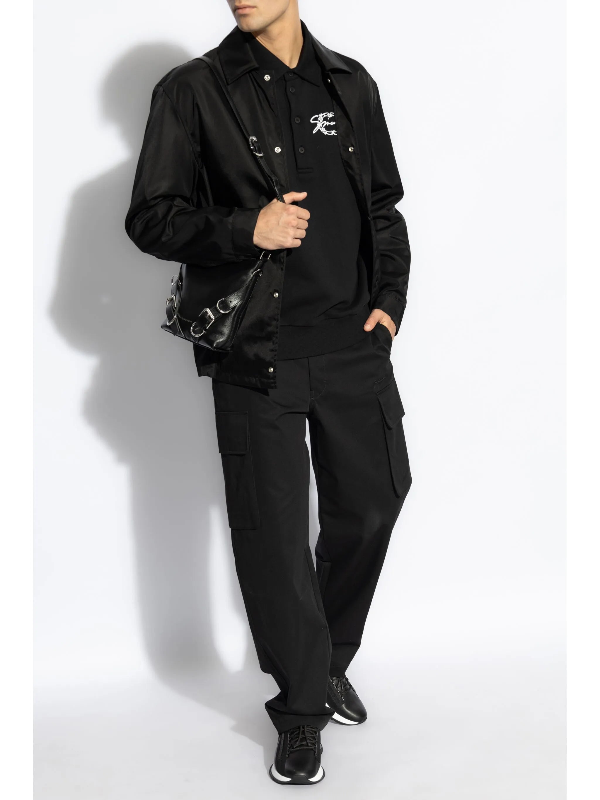 cotton cargo trousers