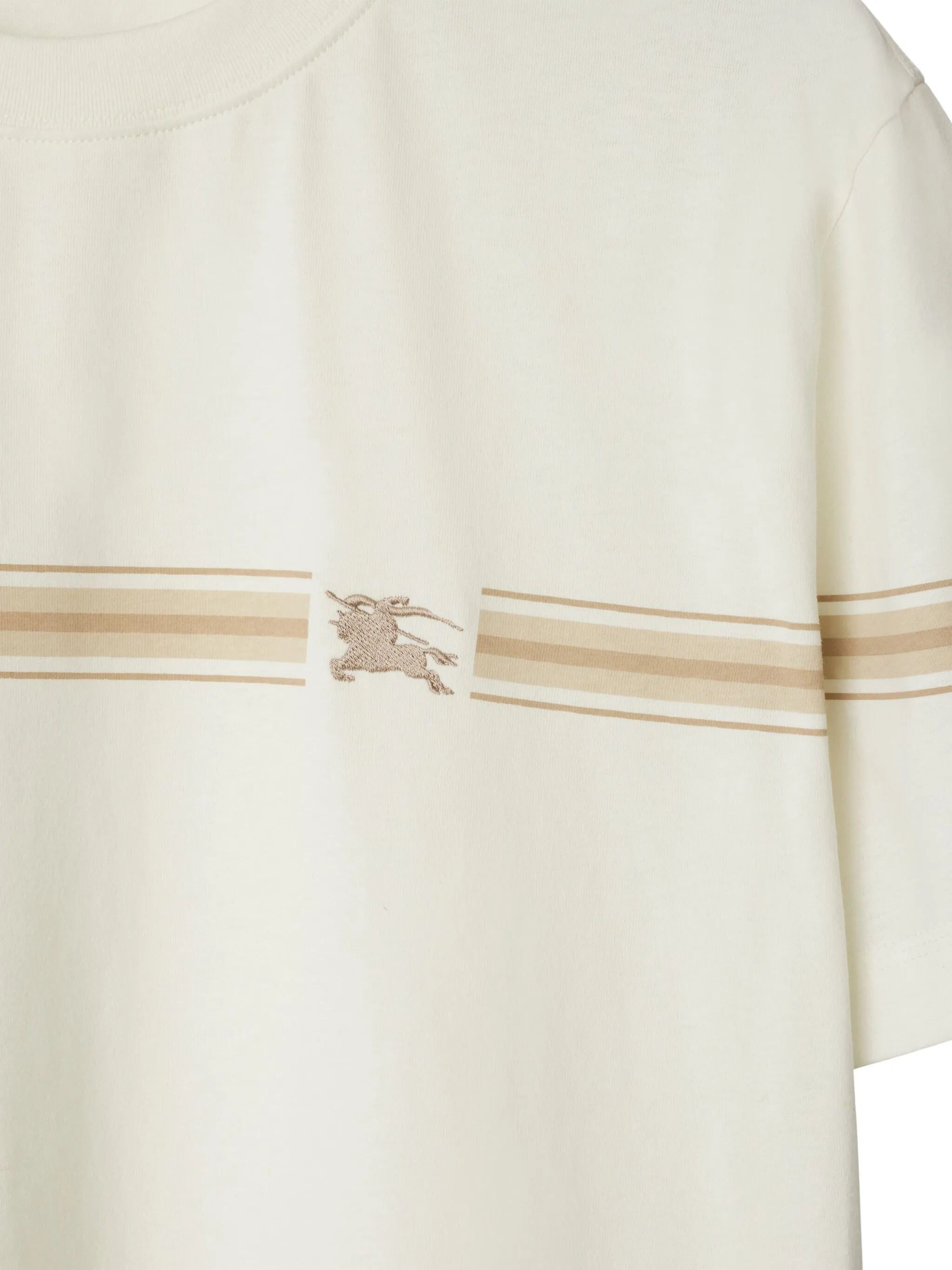 striped cotton T-shirt