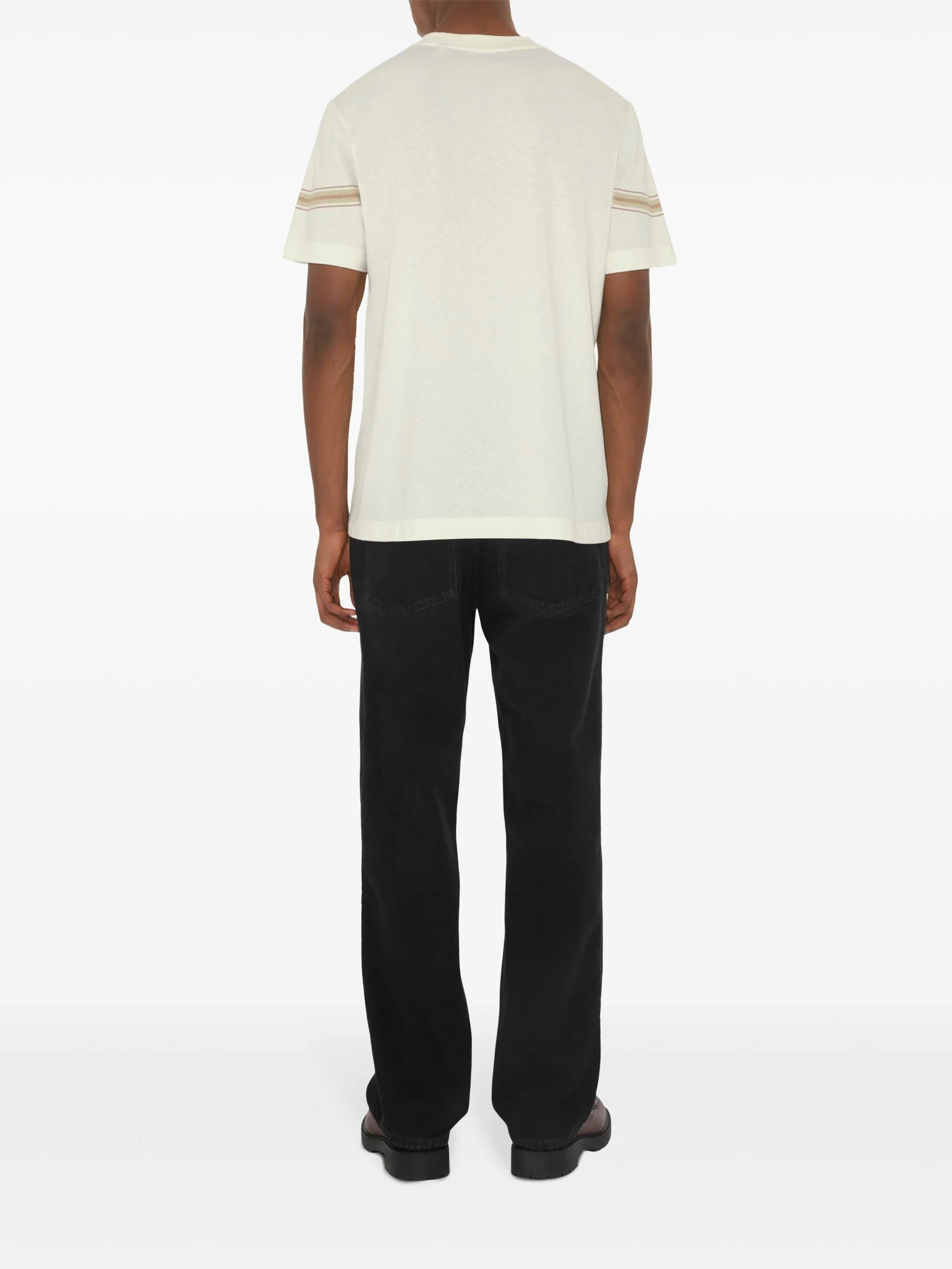 striped cotton T-shirt