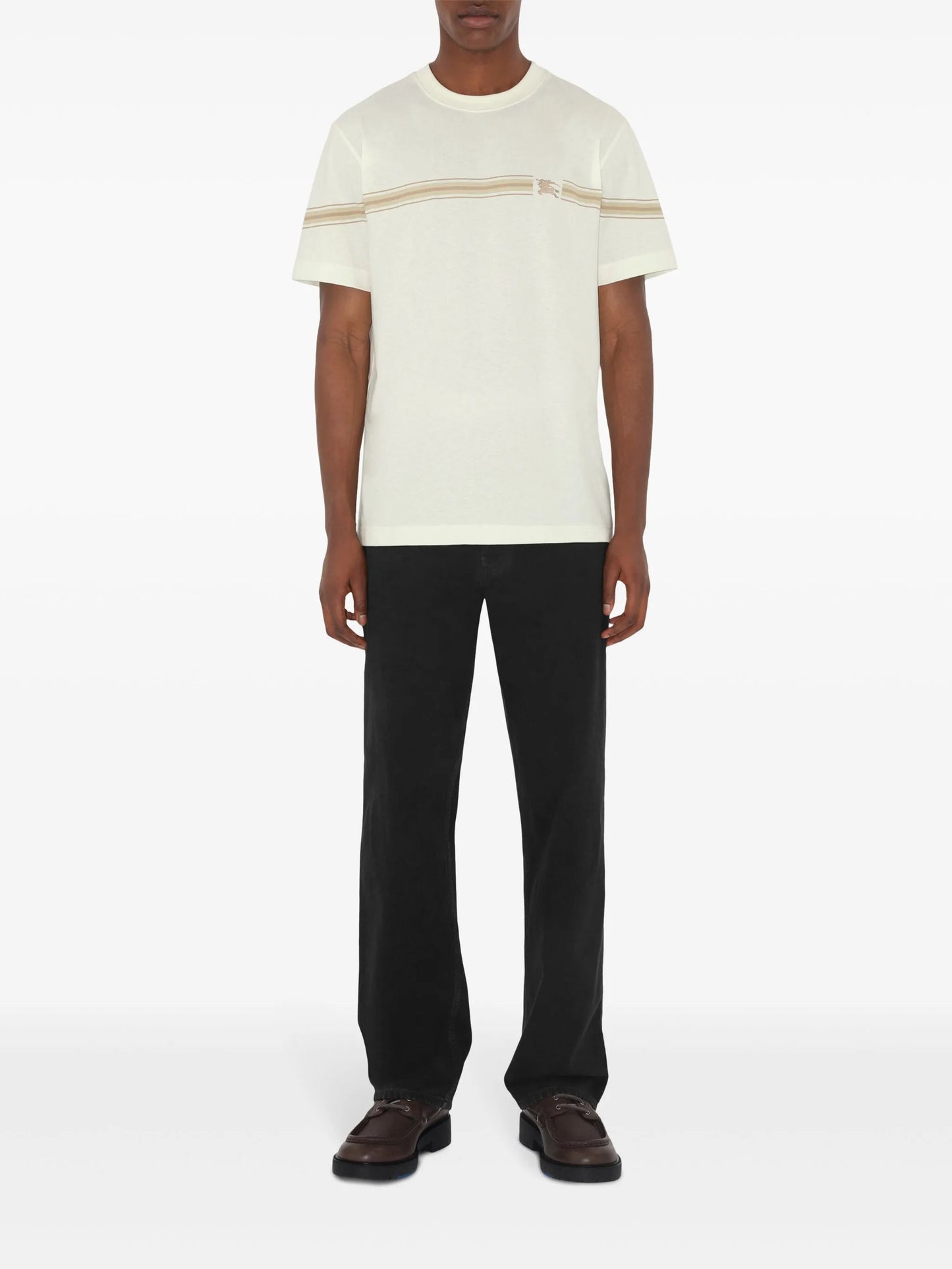 striped cotton T-shirt