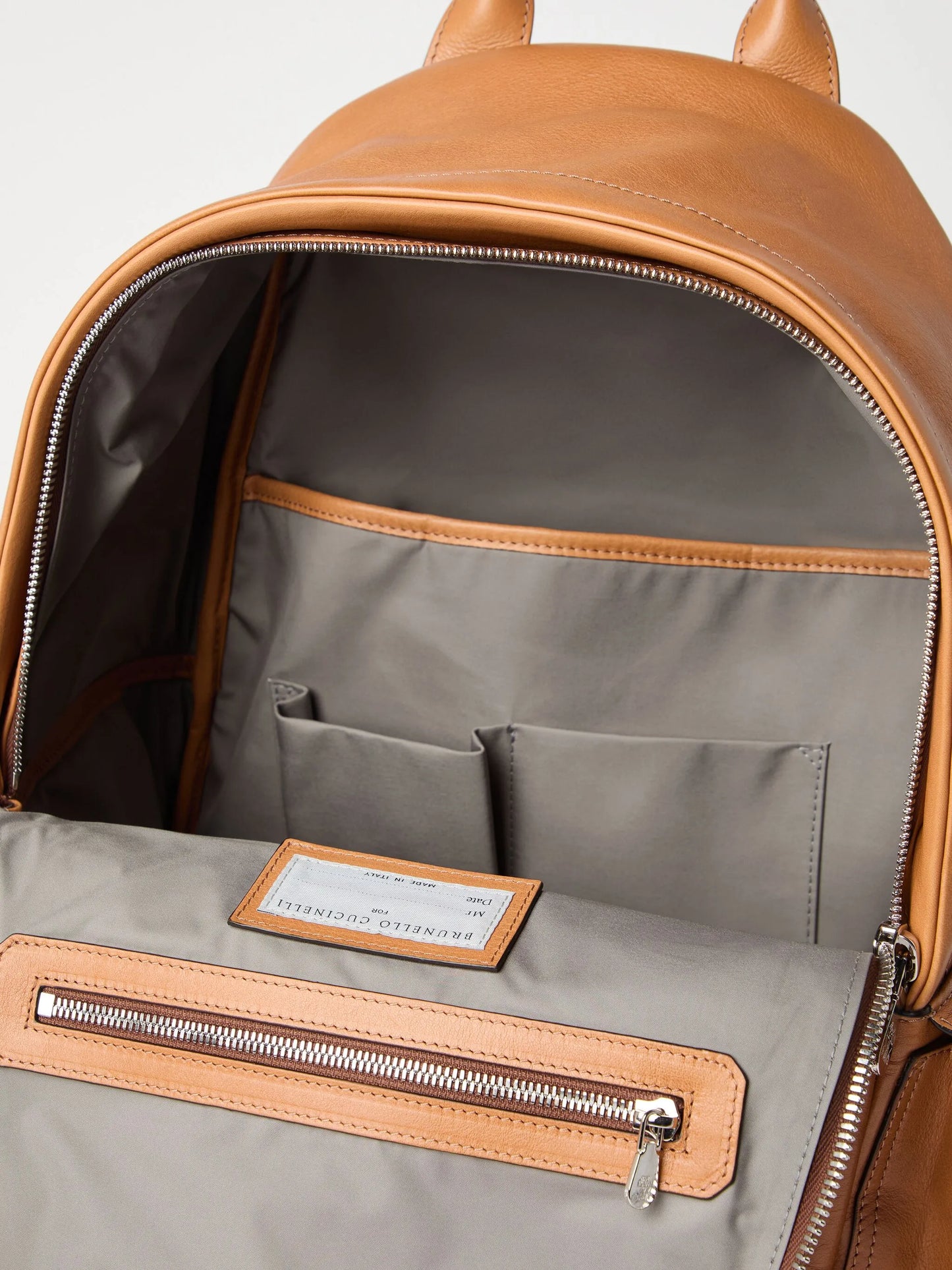 leather travel backpack