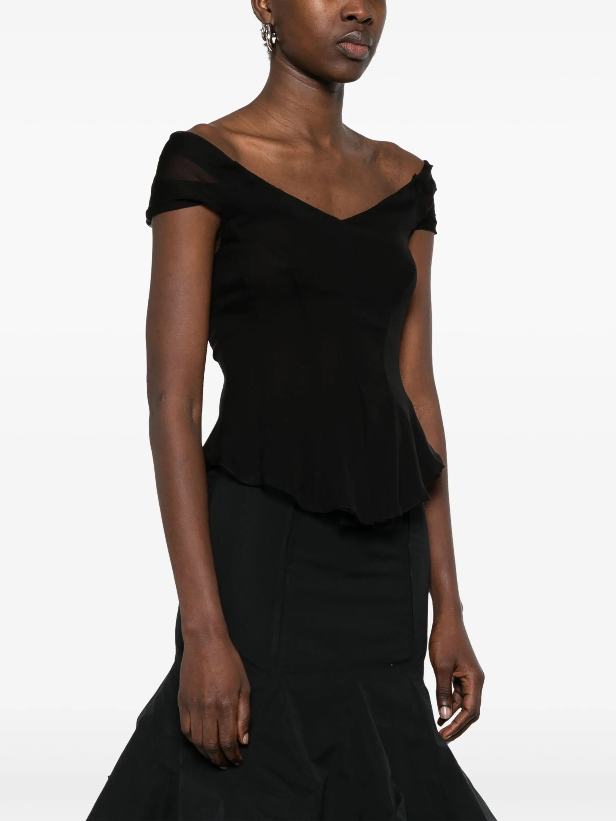 chiffon top