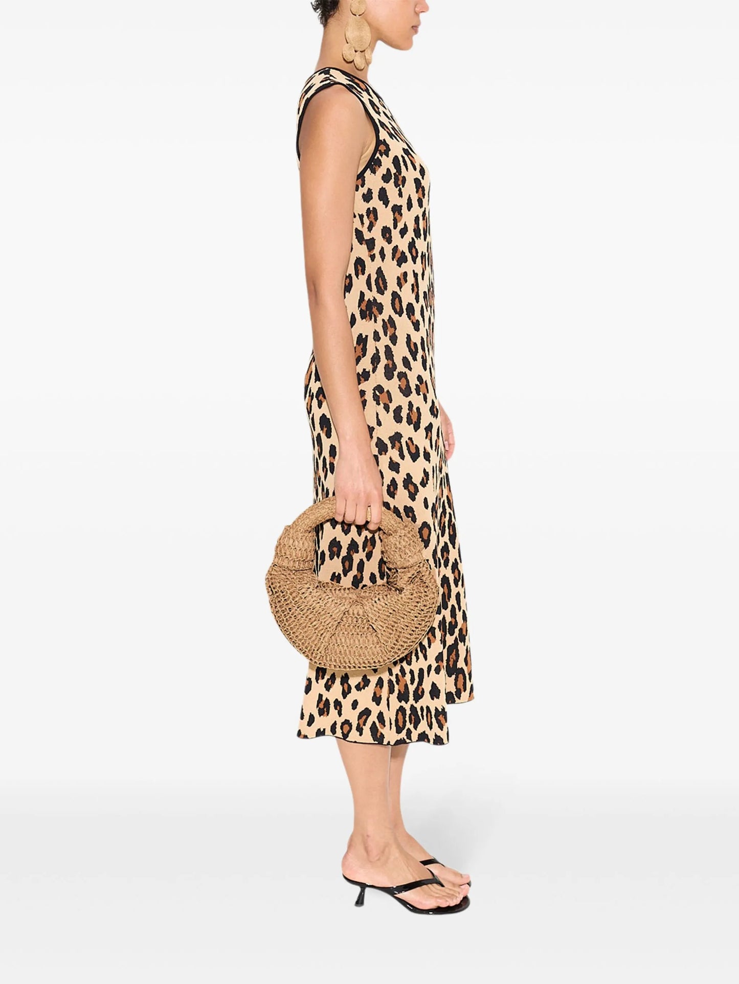 raffia lopsy bag