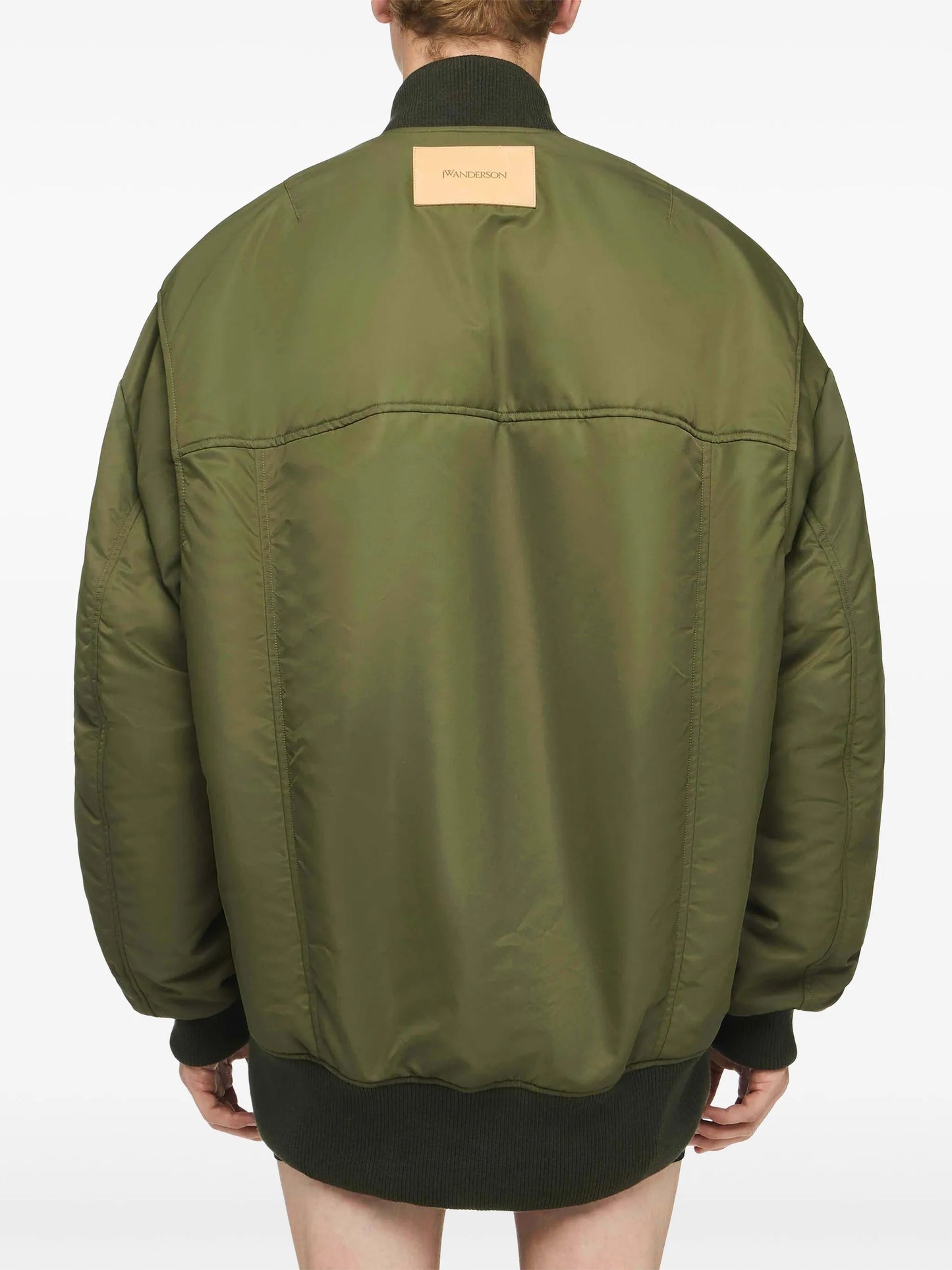 high-low bomber jacket