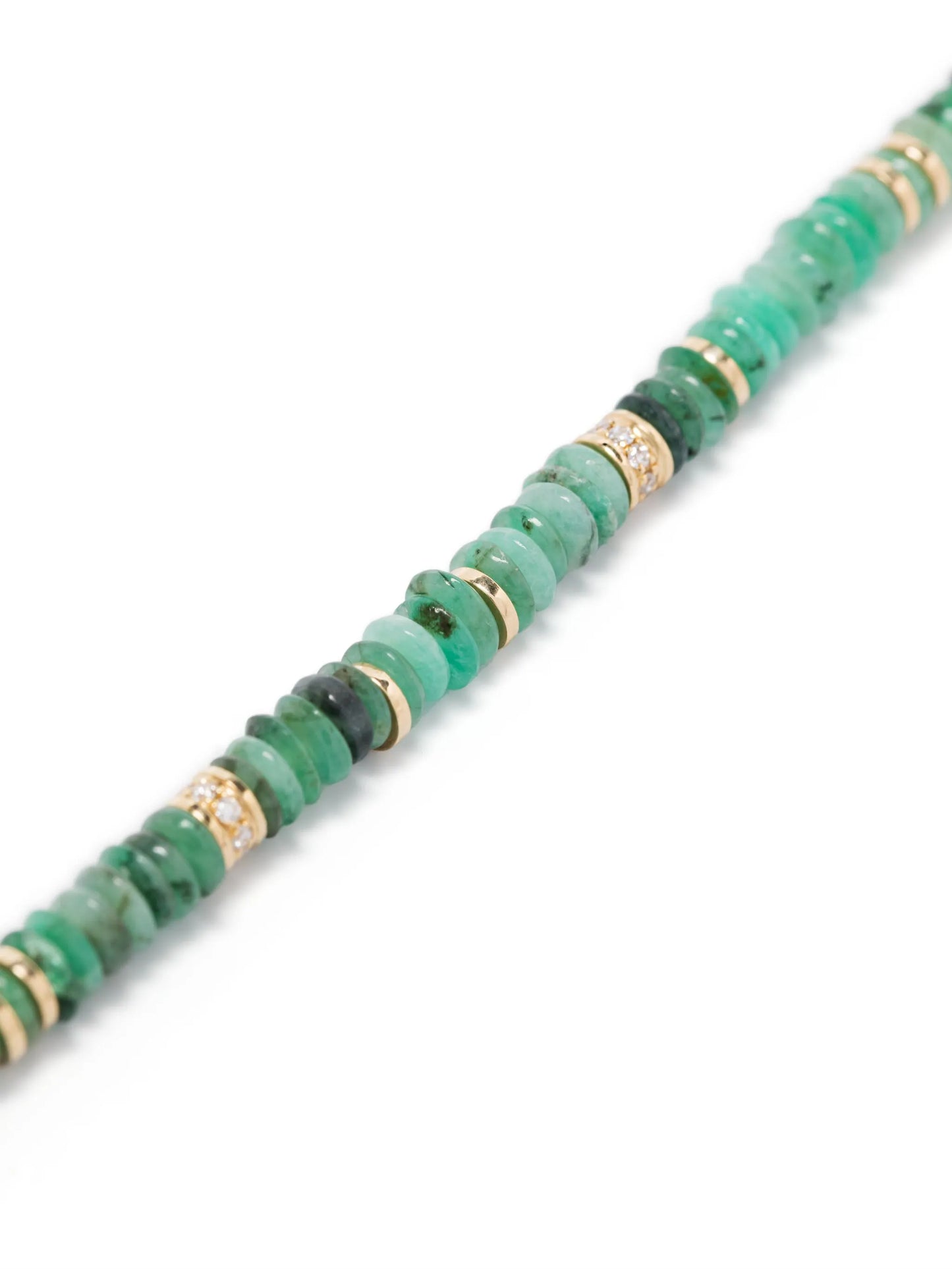 18CT yellow gold Shine diamonds bracelet