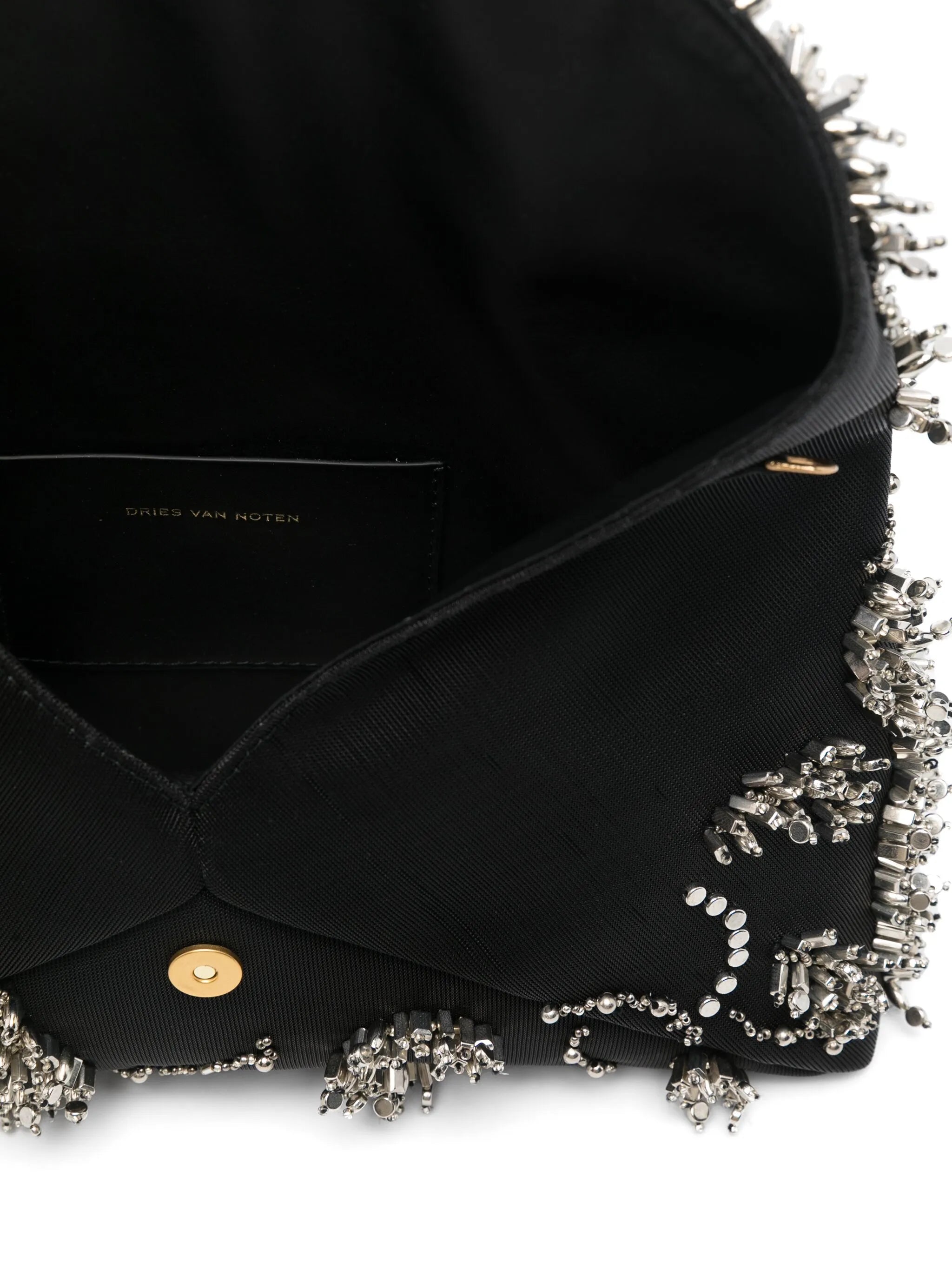 embellished clutch bag