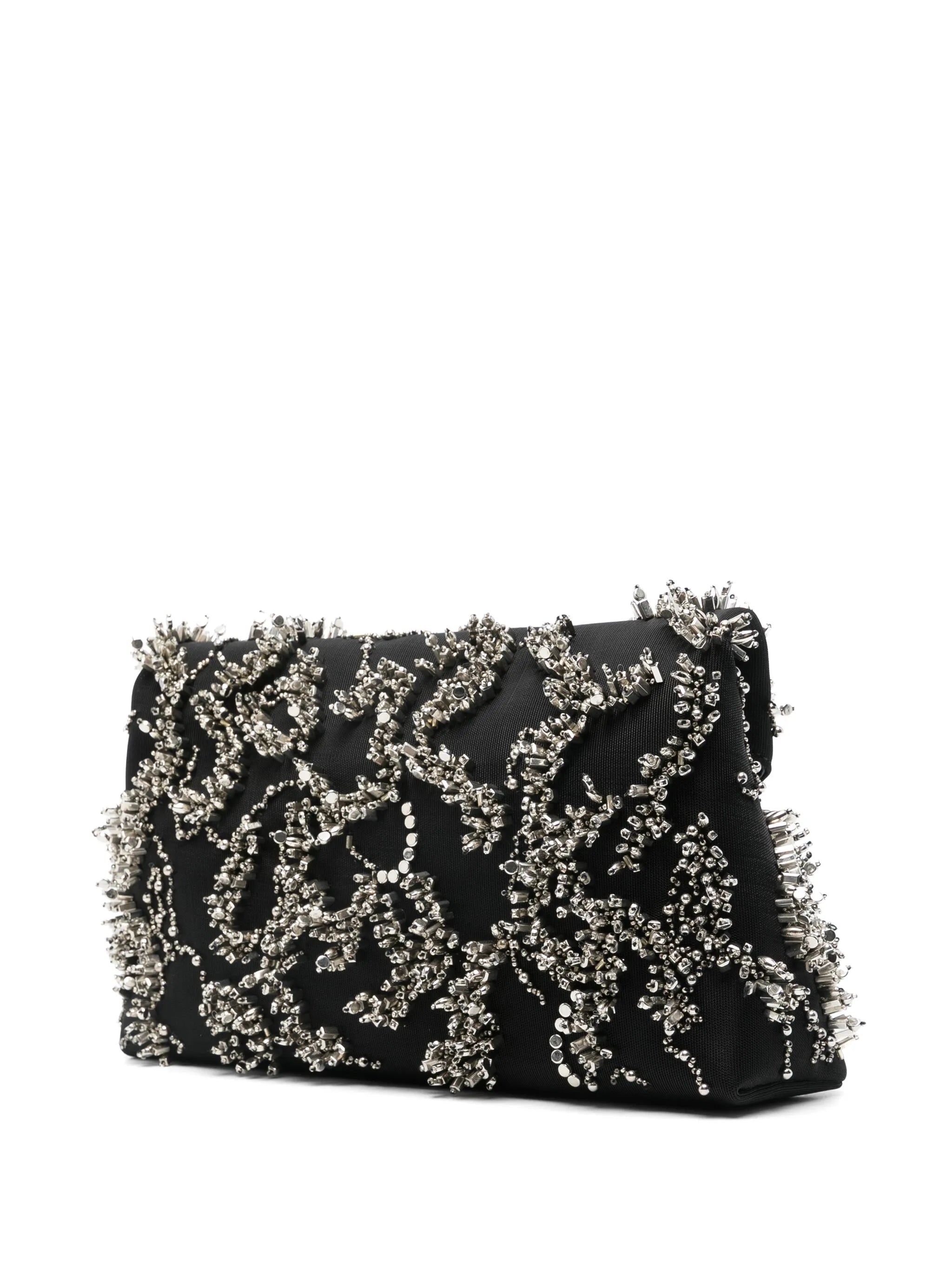 embellished clutch bag