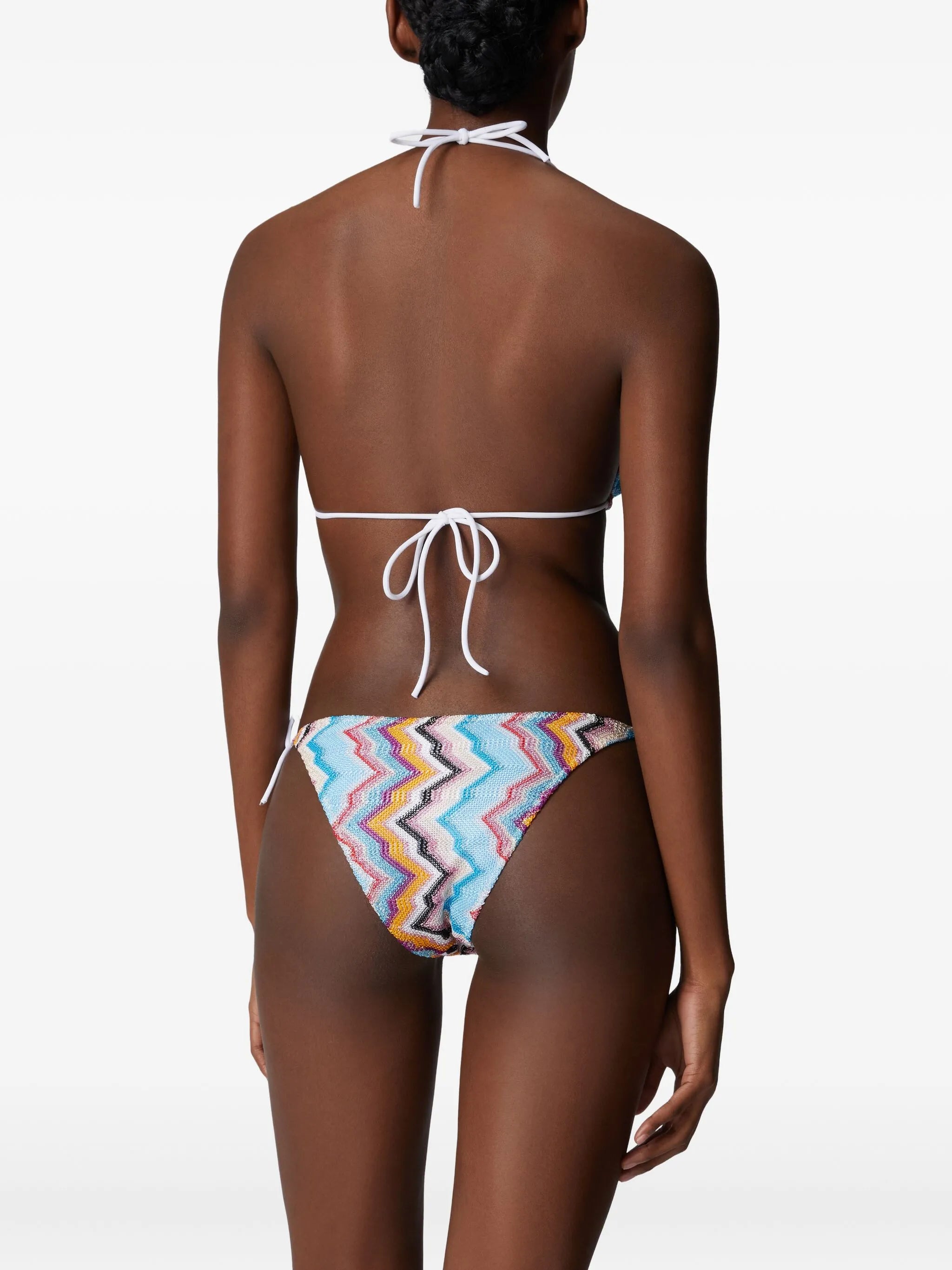 zigzag-pattern bikini