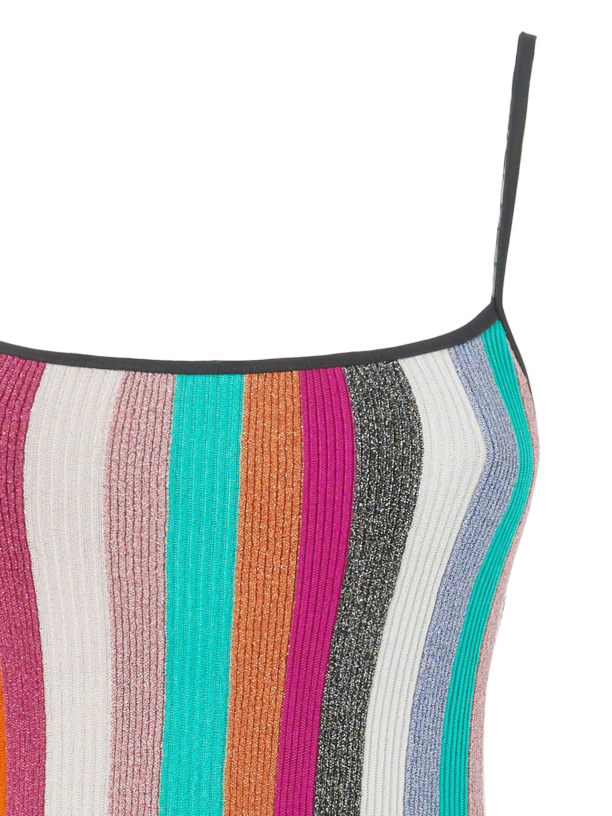 striped swimsuit