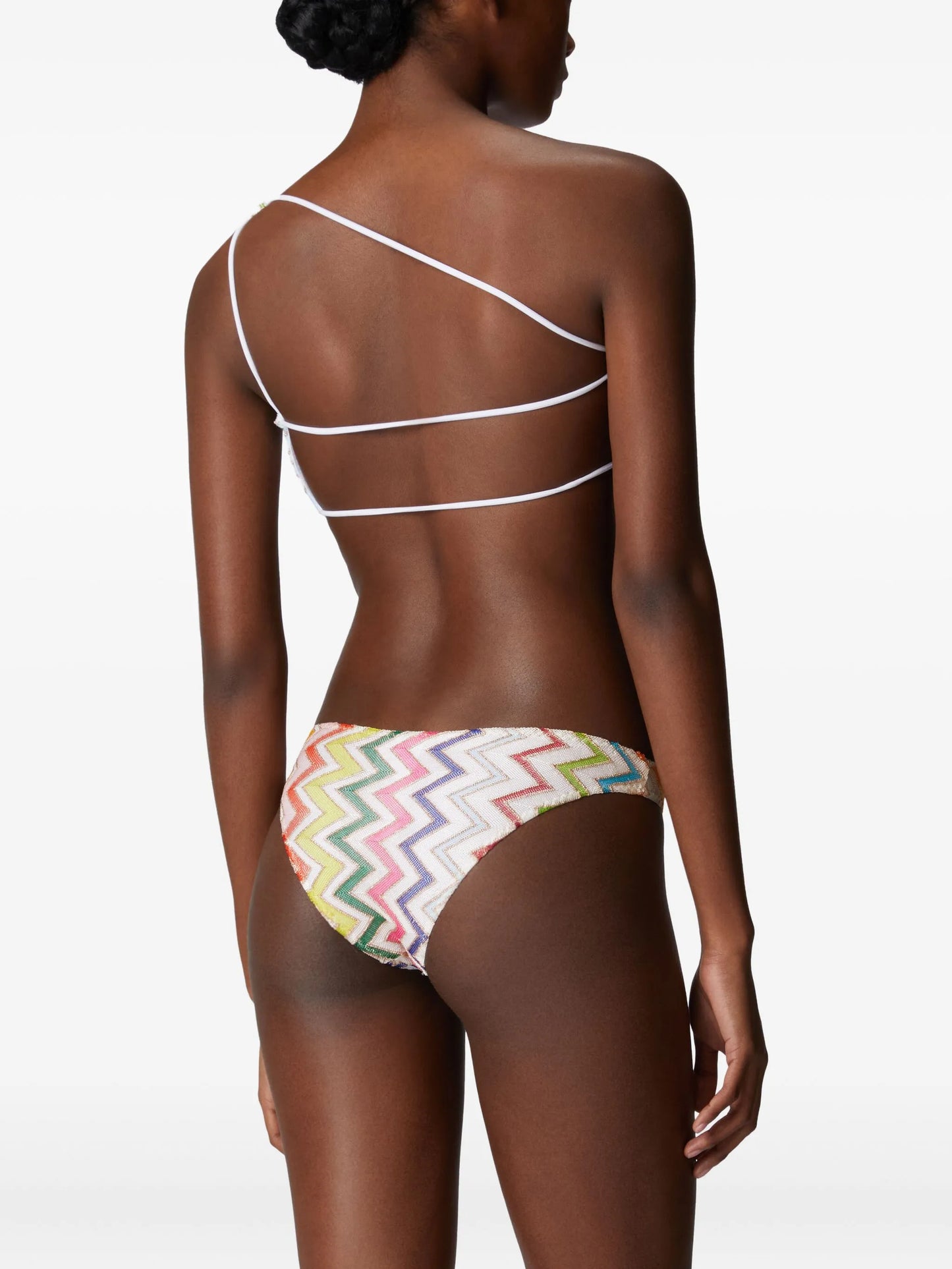 zigzag-pattern bikini