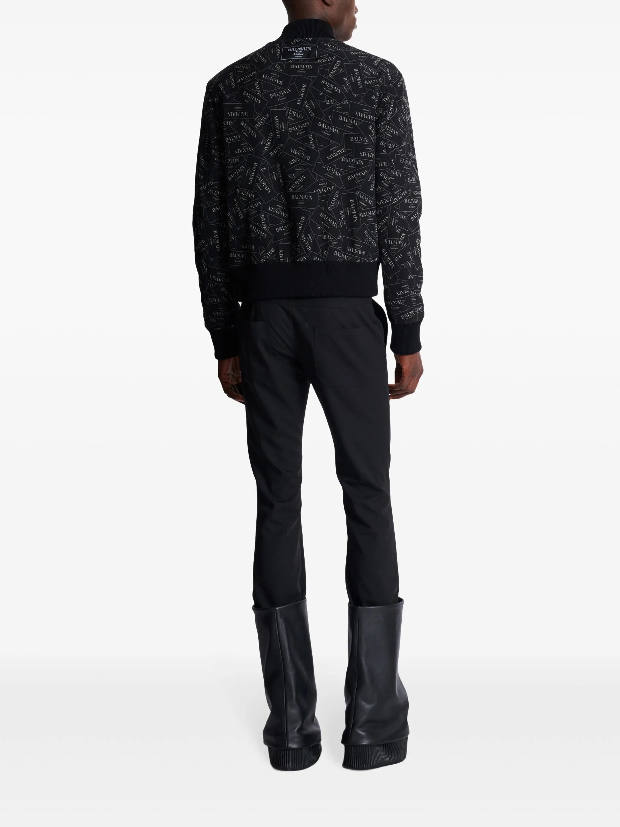 printed bomber jacket