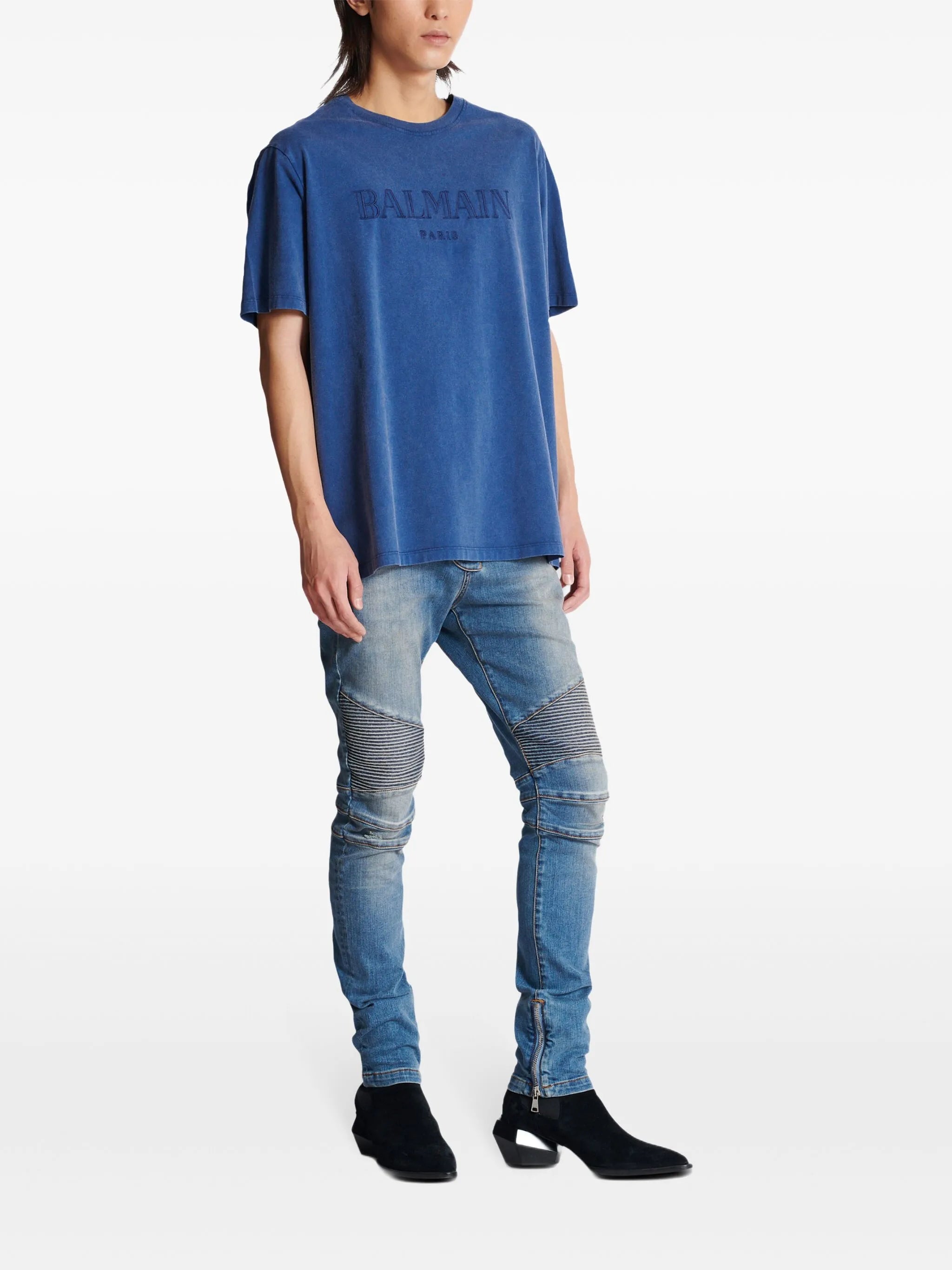 vintage-logo-print t-shirt