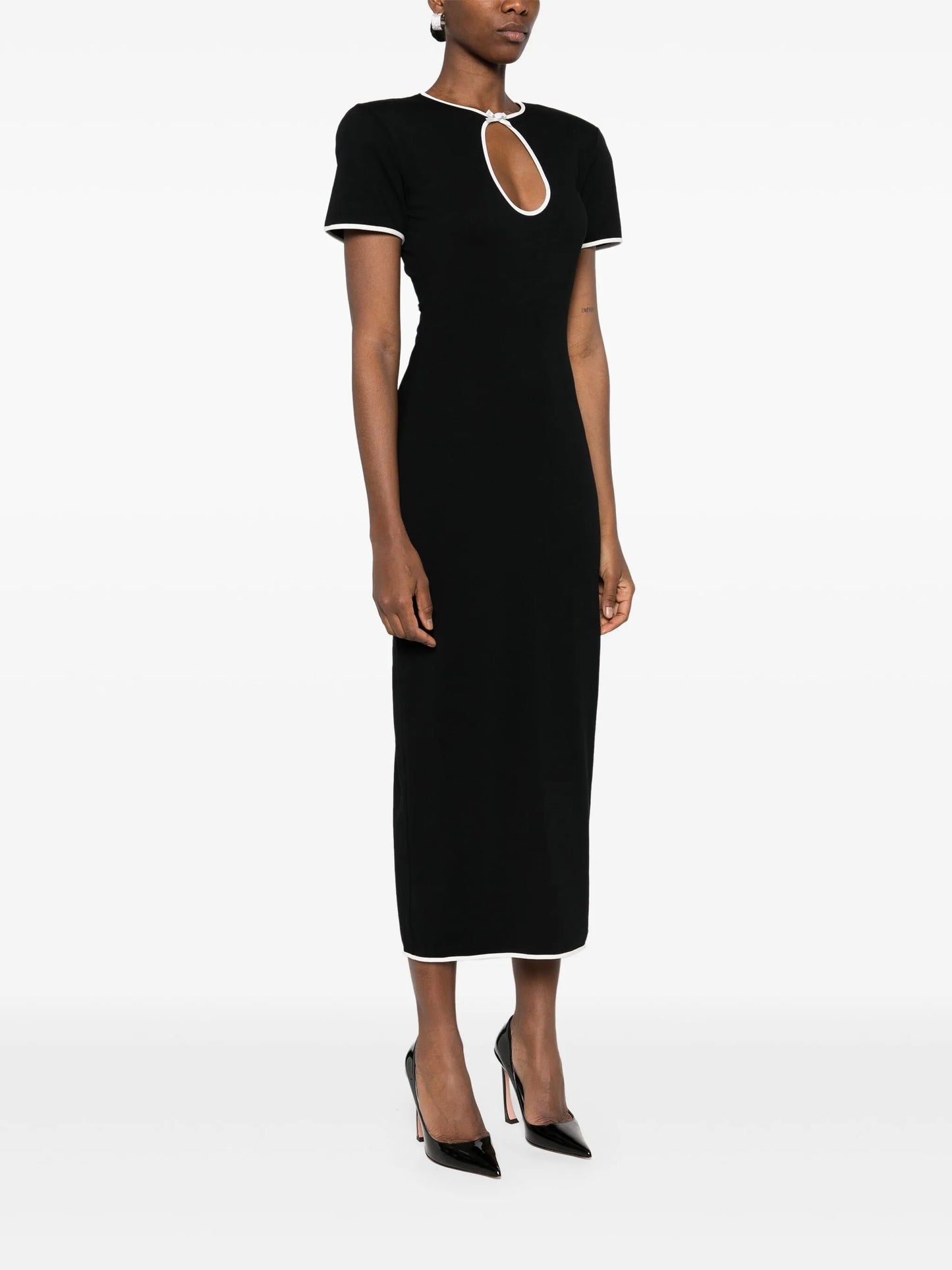 cut-out maxi dress