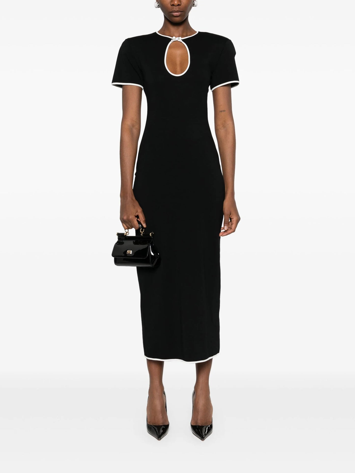 cut-out maxi dress