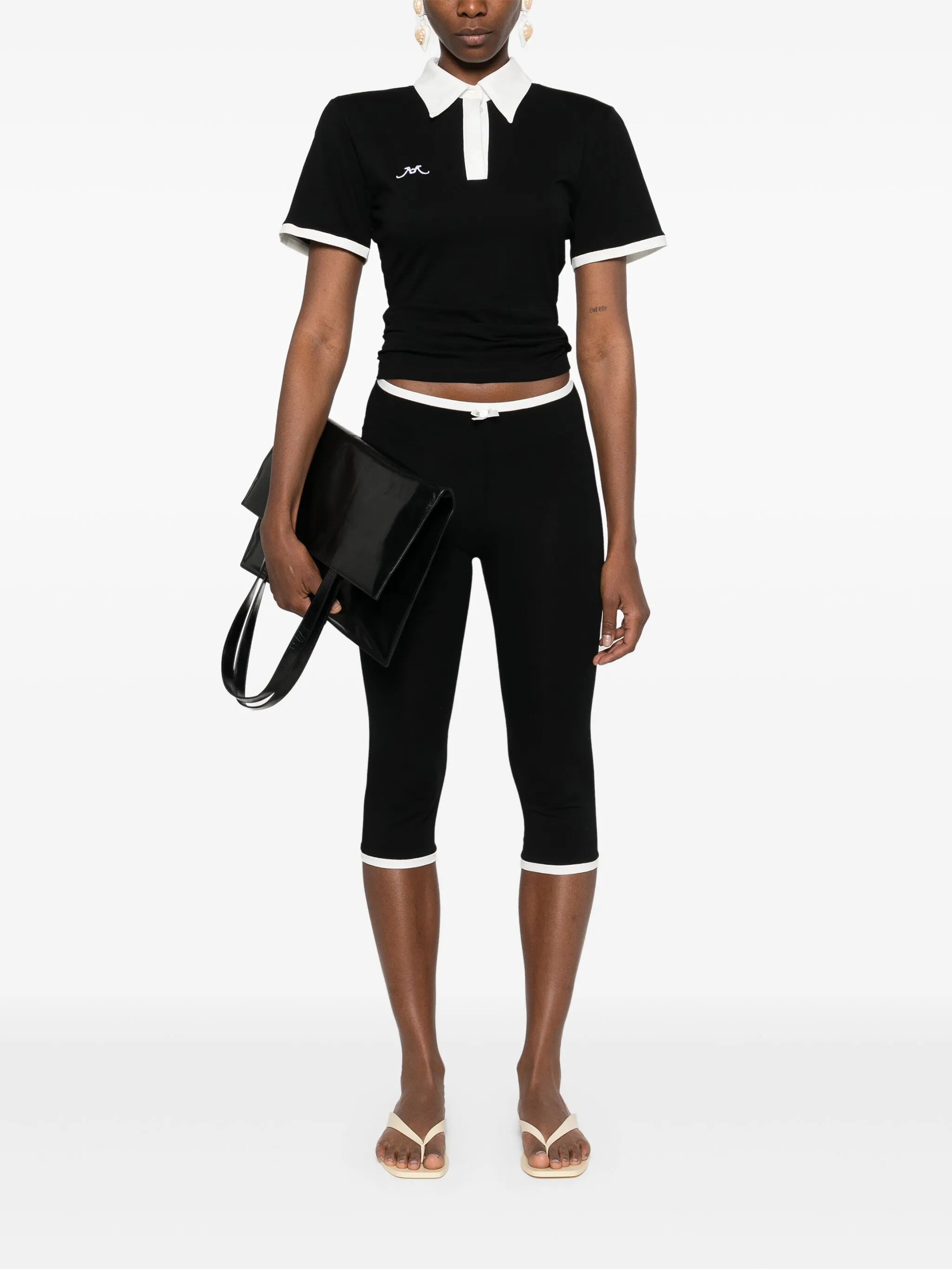 cropped trousers