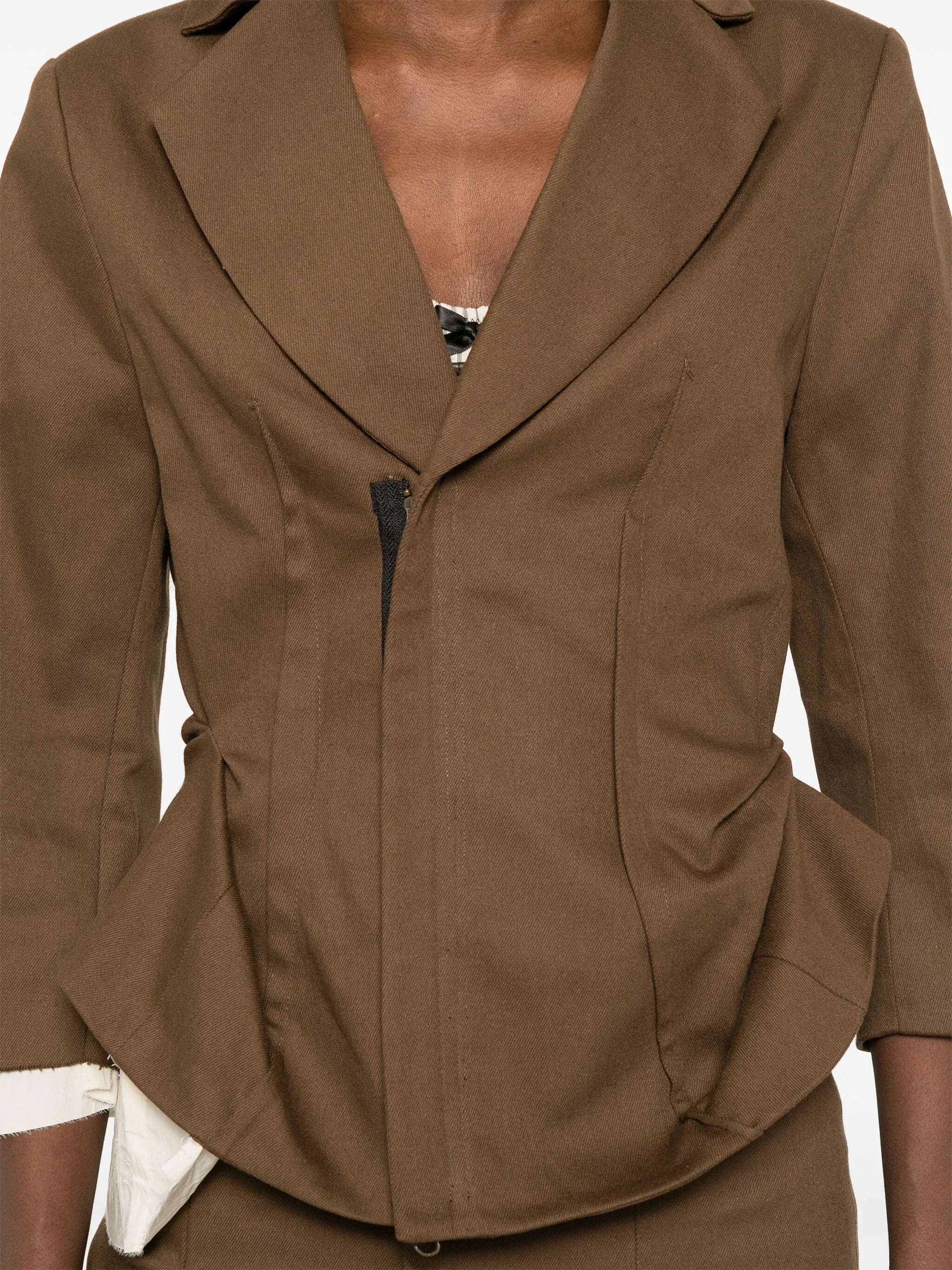 double-breasted jacket