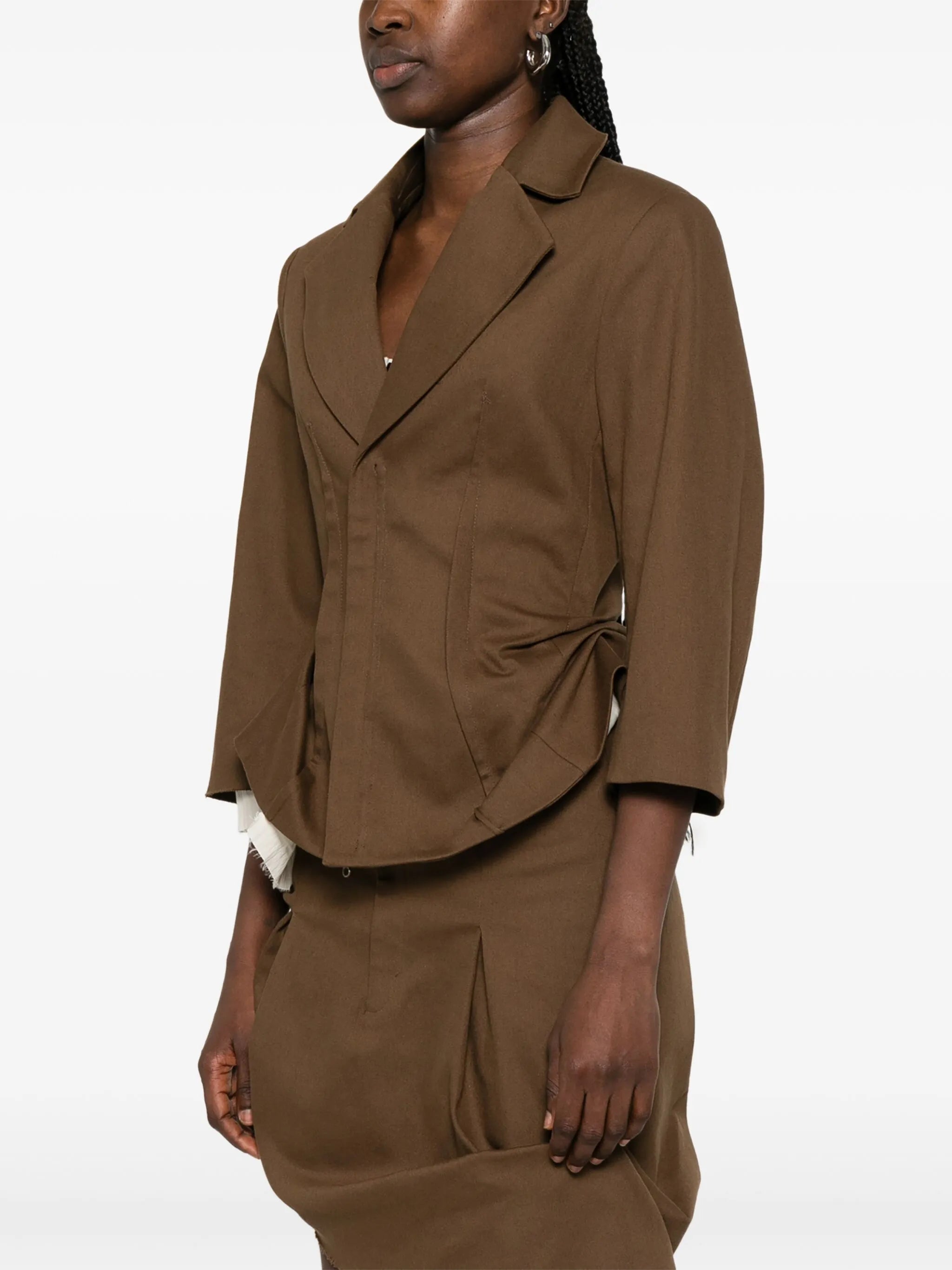 double-breasted jacket