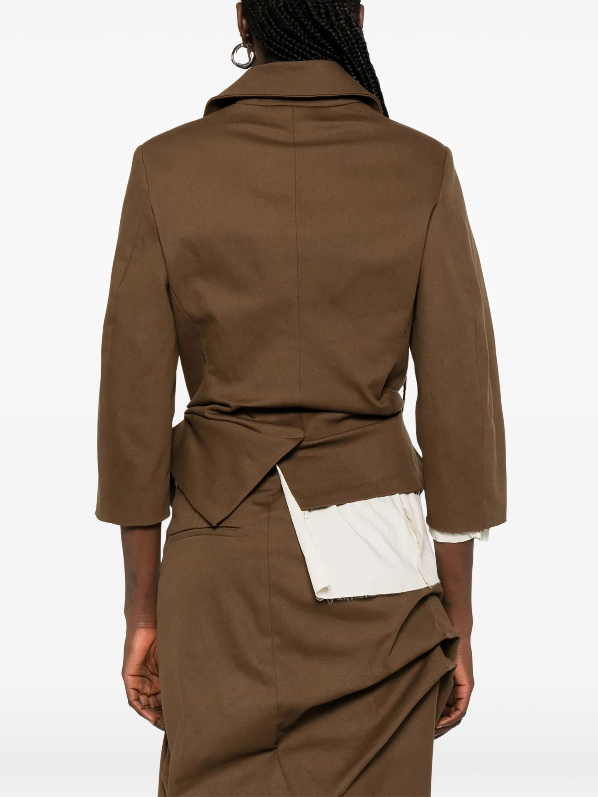 double-breasted jacket