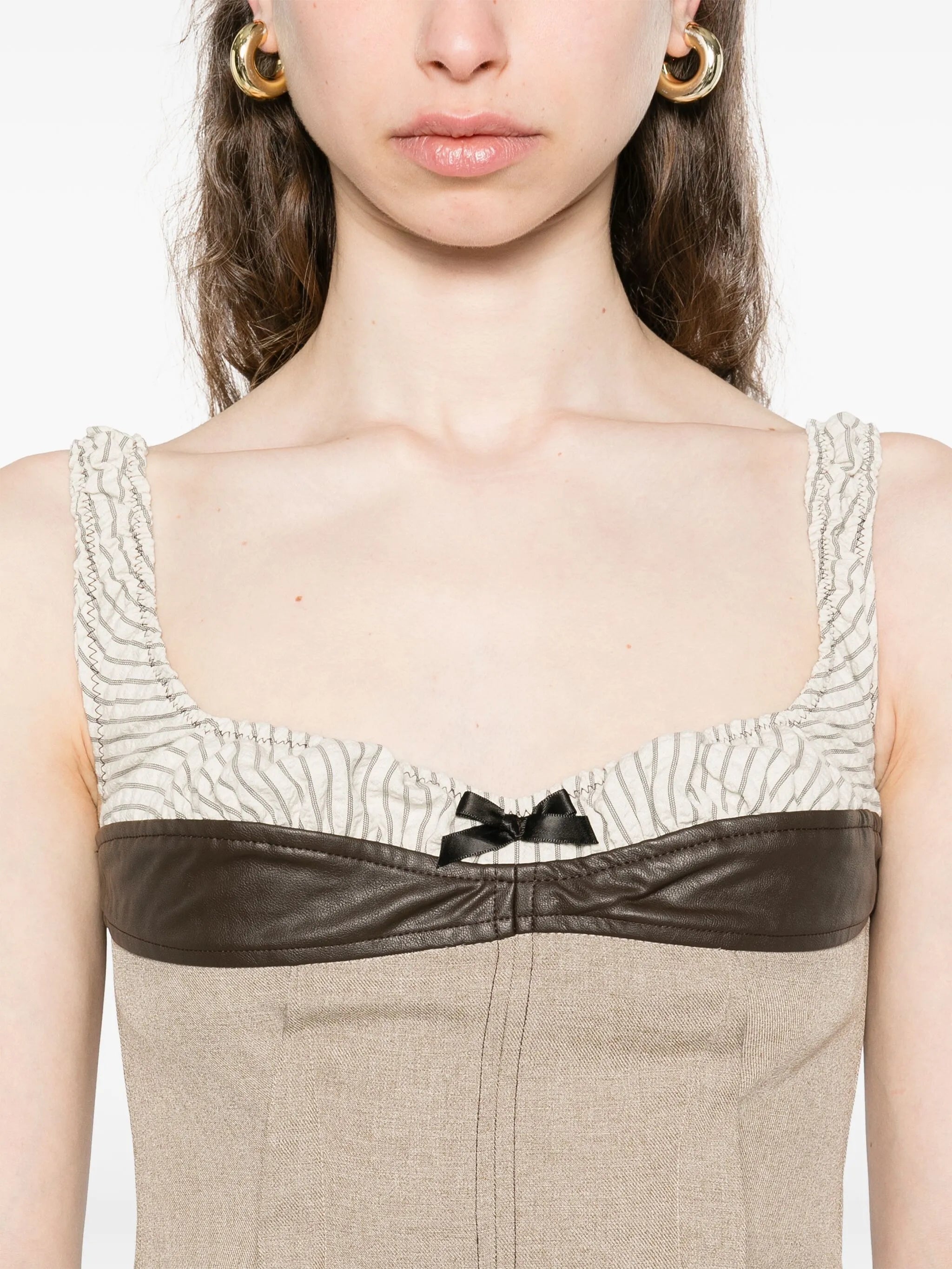 corset-style top