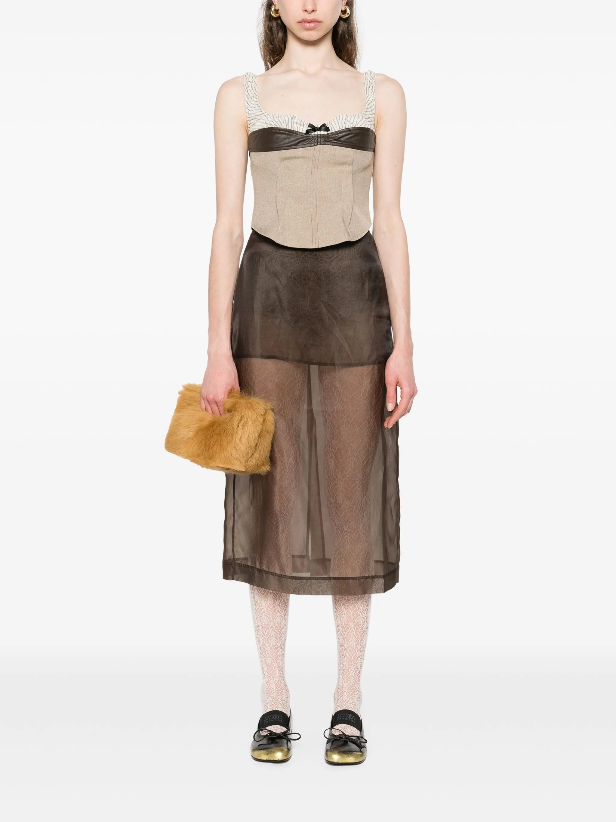 corset-style top