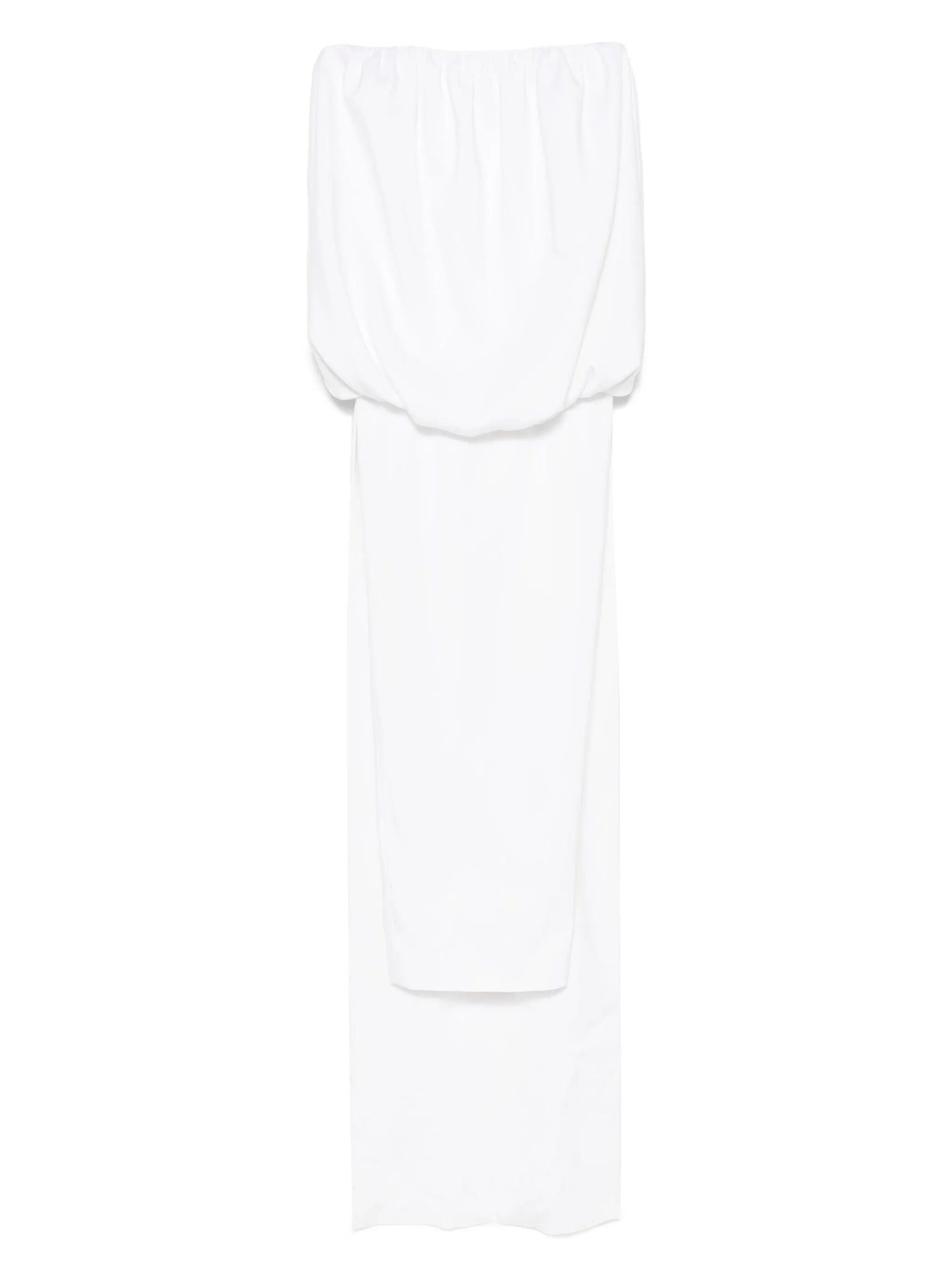 puffball-top gown
