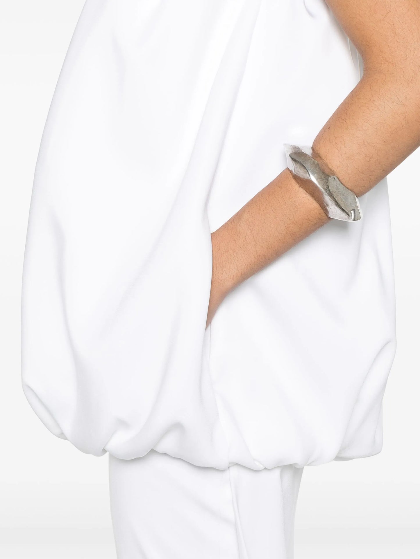 puffball-top gown