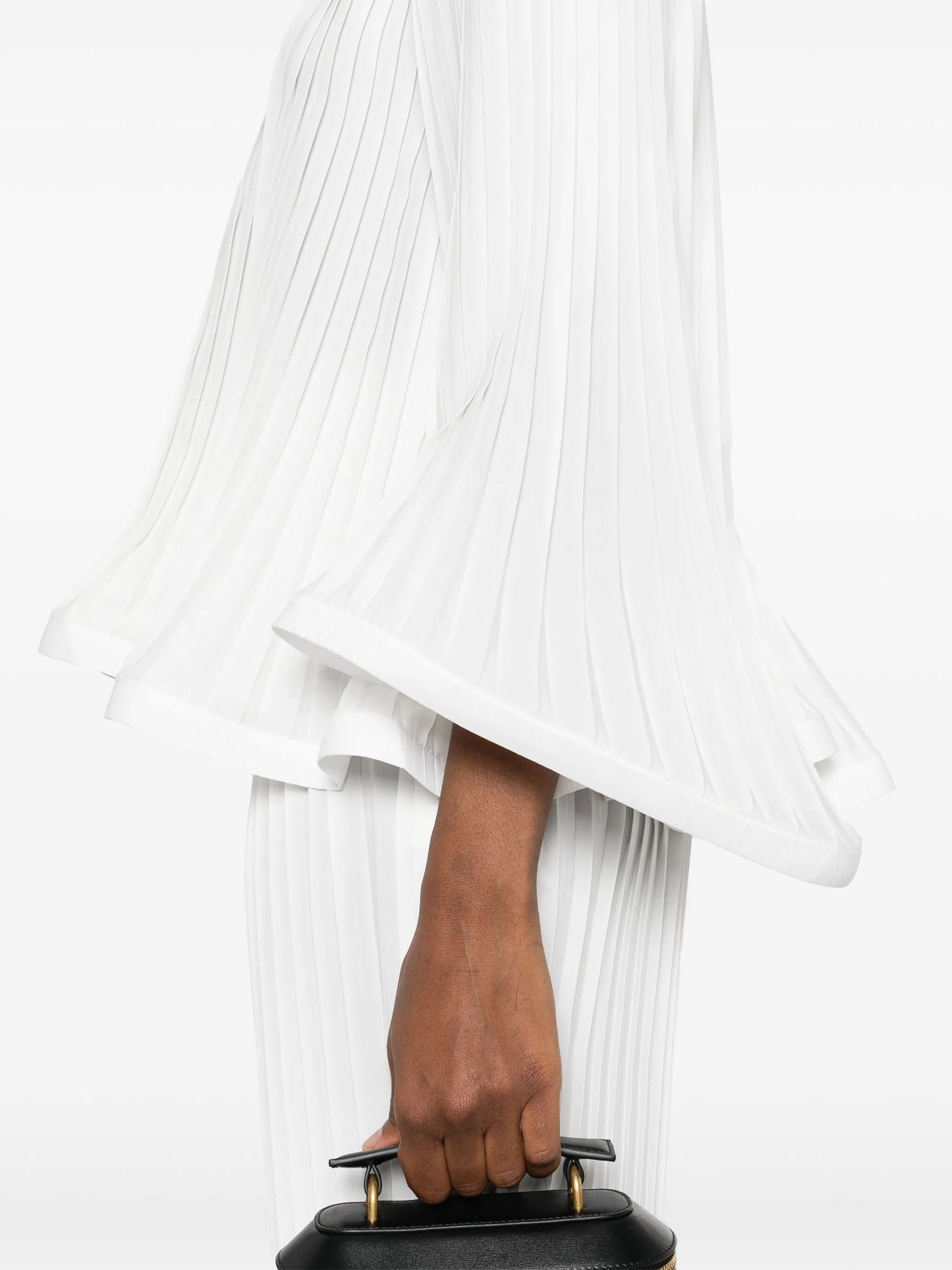 pleated blouse