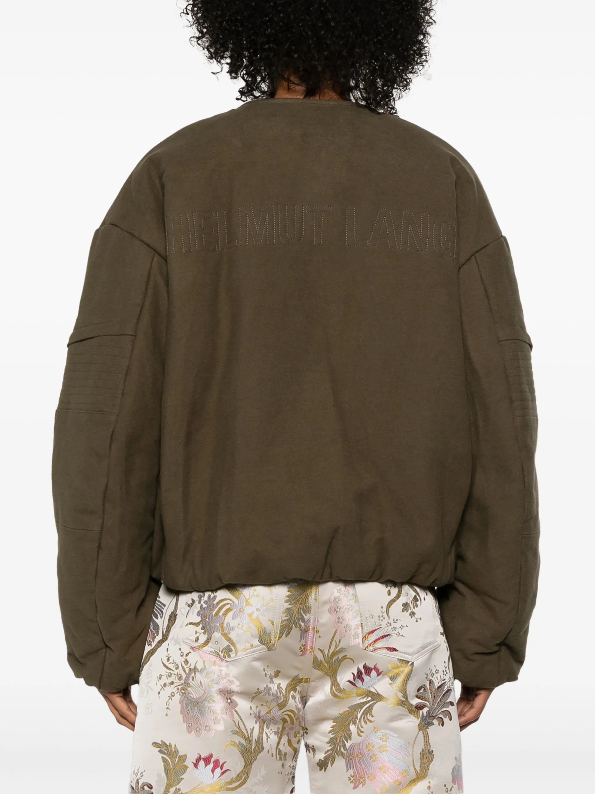 Cocoon bomber jacket