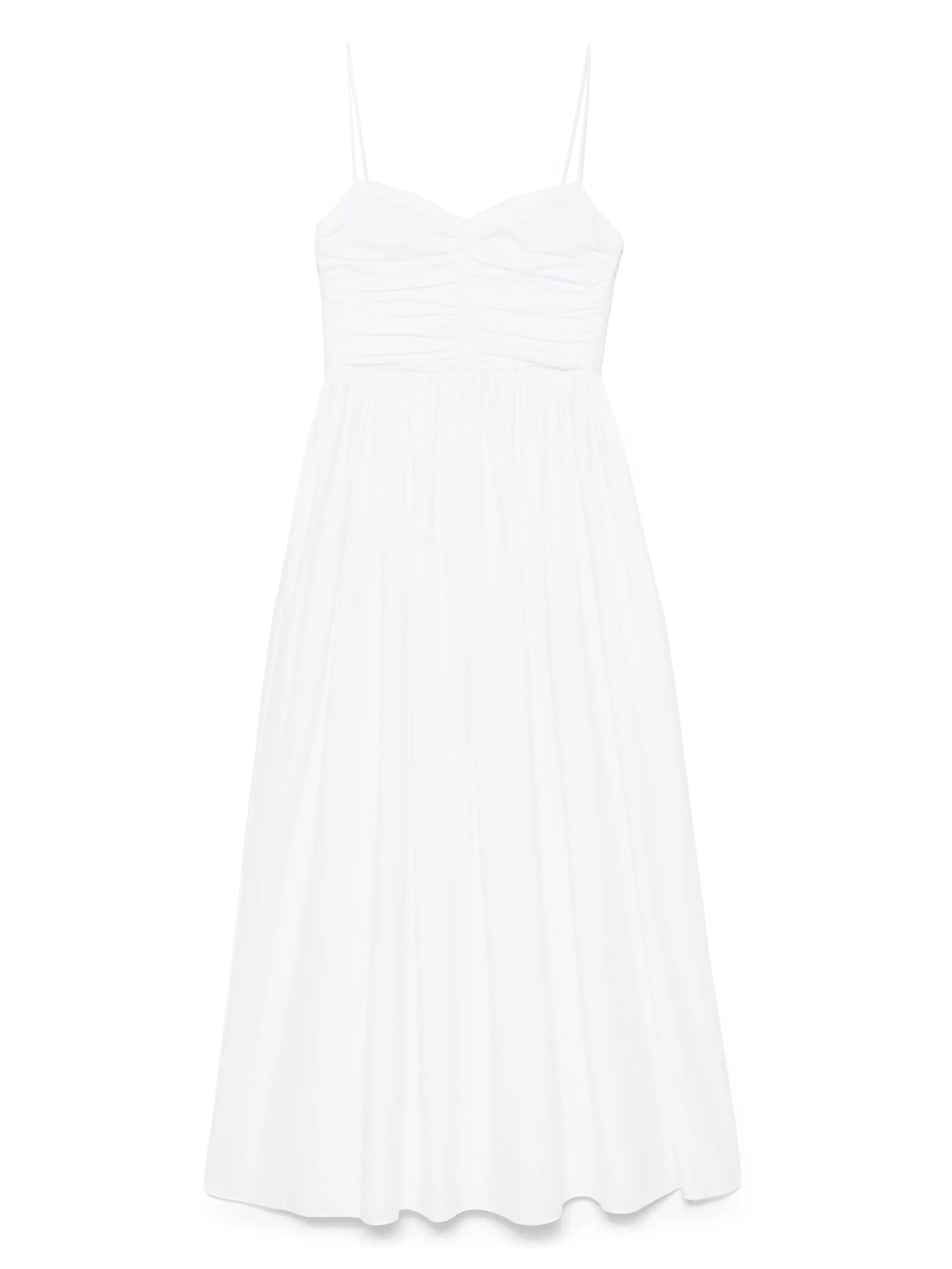 poplin maxi dress