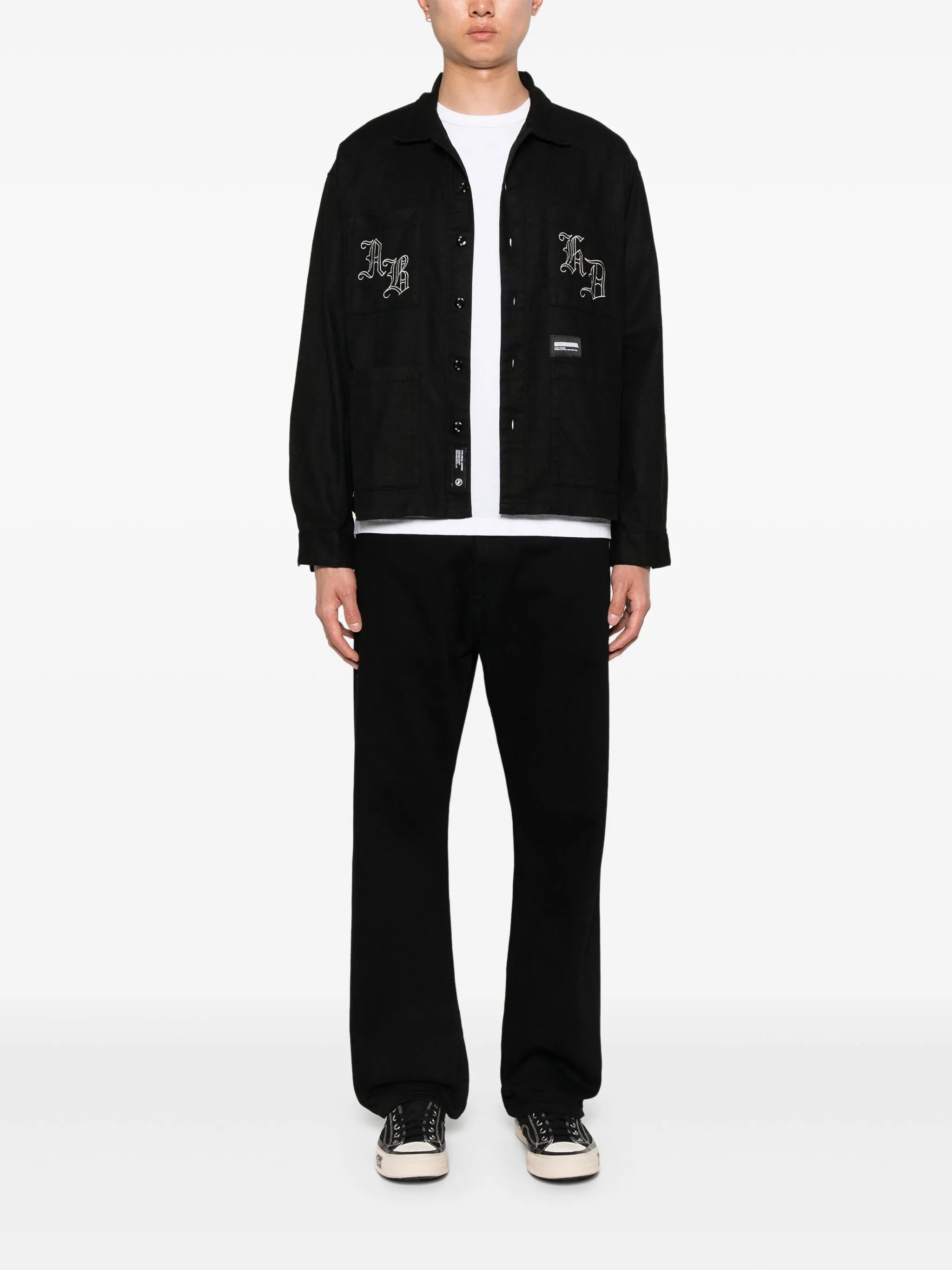 embroidered shirt