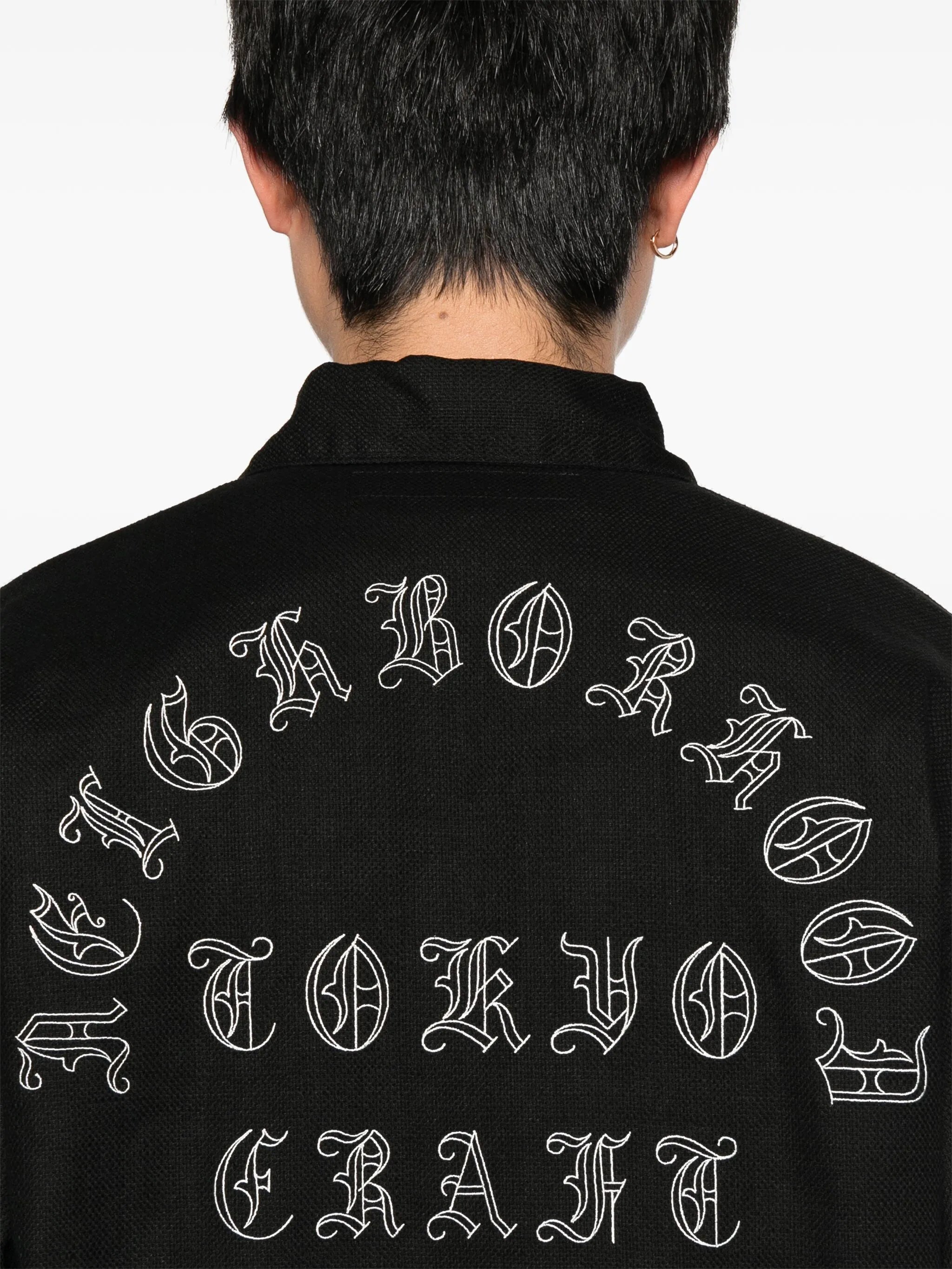 embroidered shirt