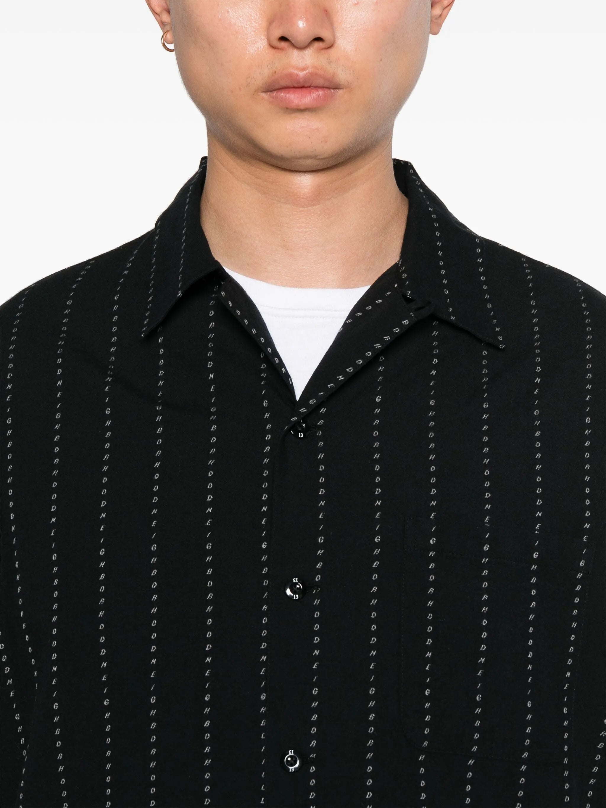 Dobby short sleeve shirt