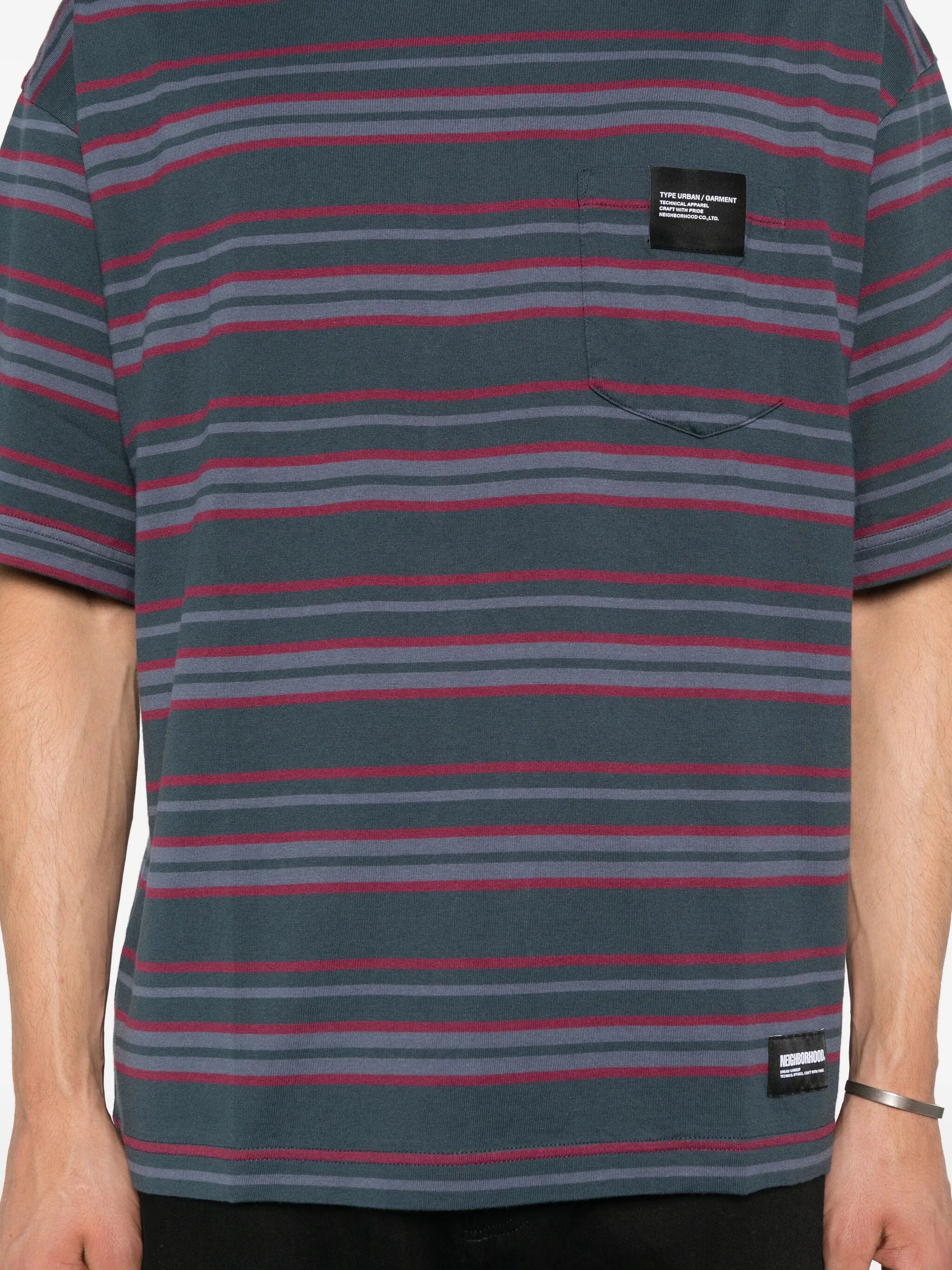 striped T-shirt