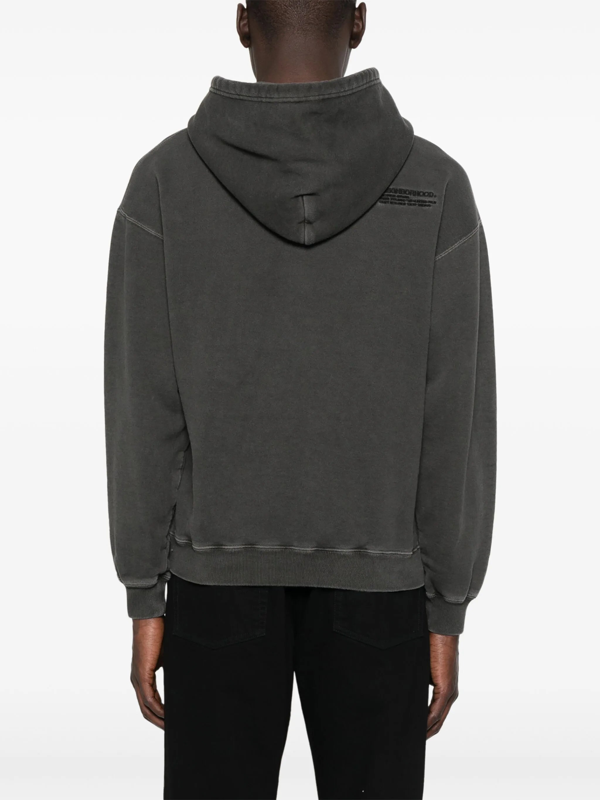 dyed sweat hoodie