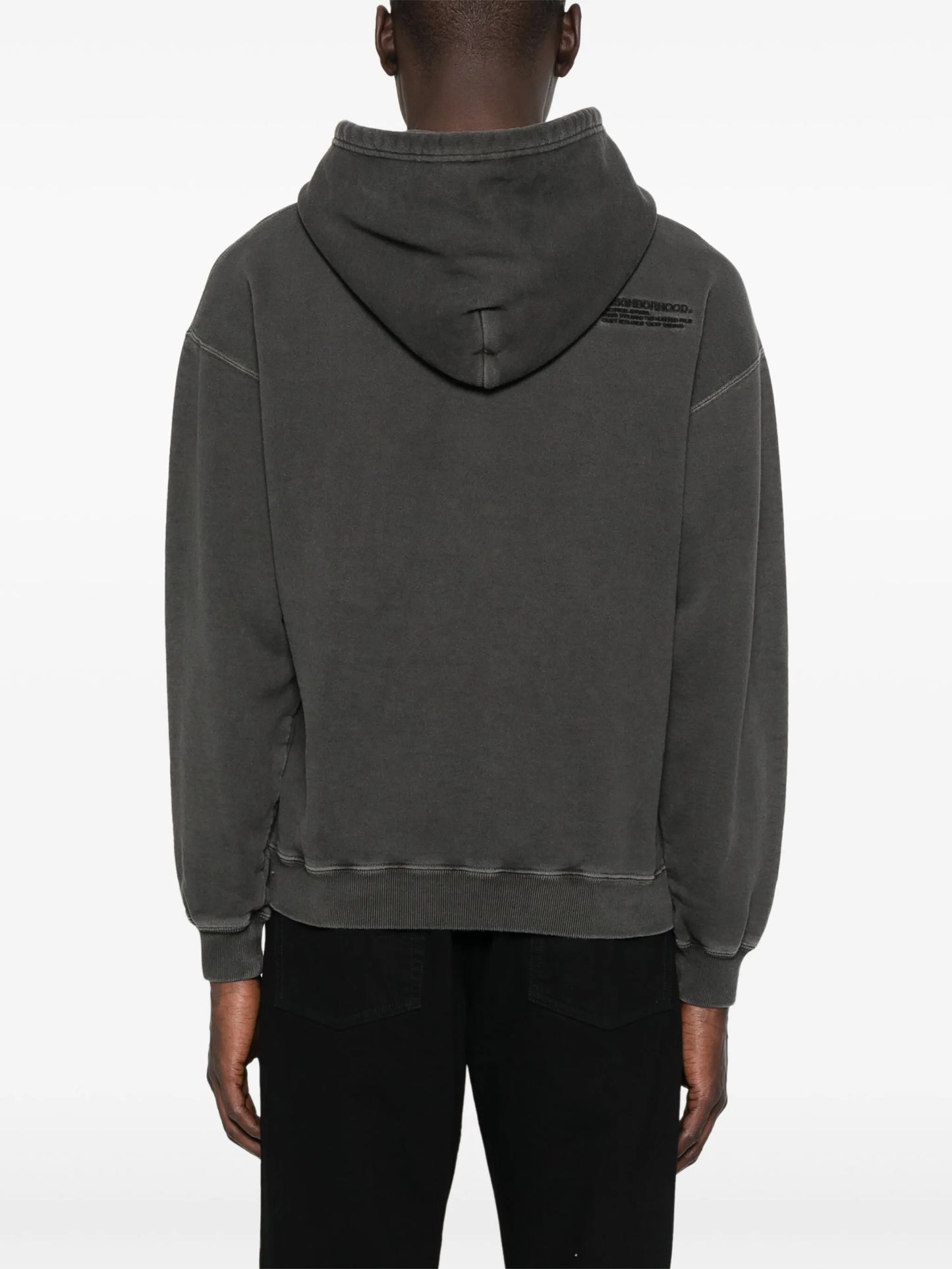 dyed sweat hoodie