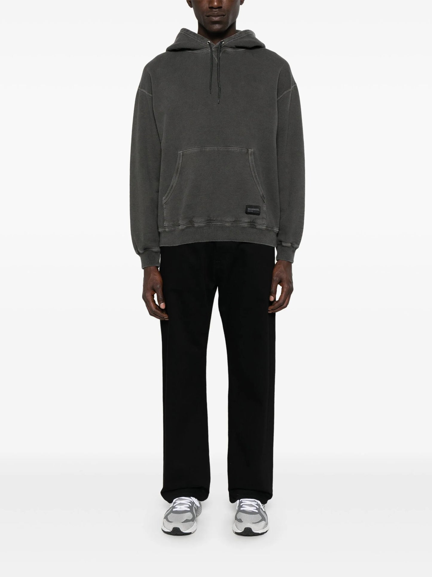dyed sweat hoodie