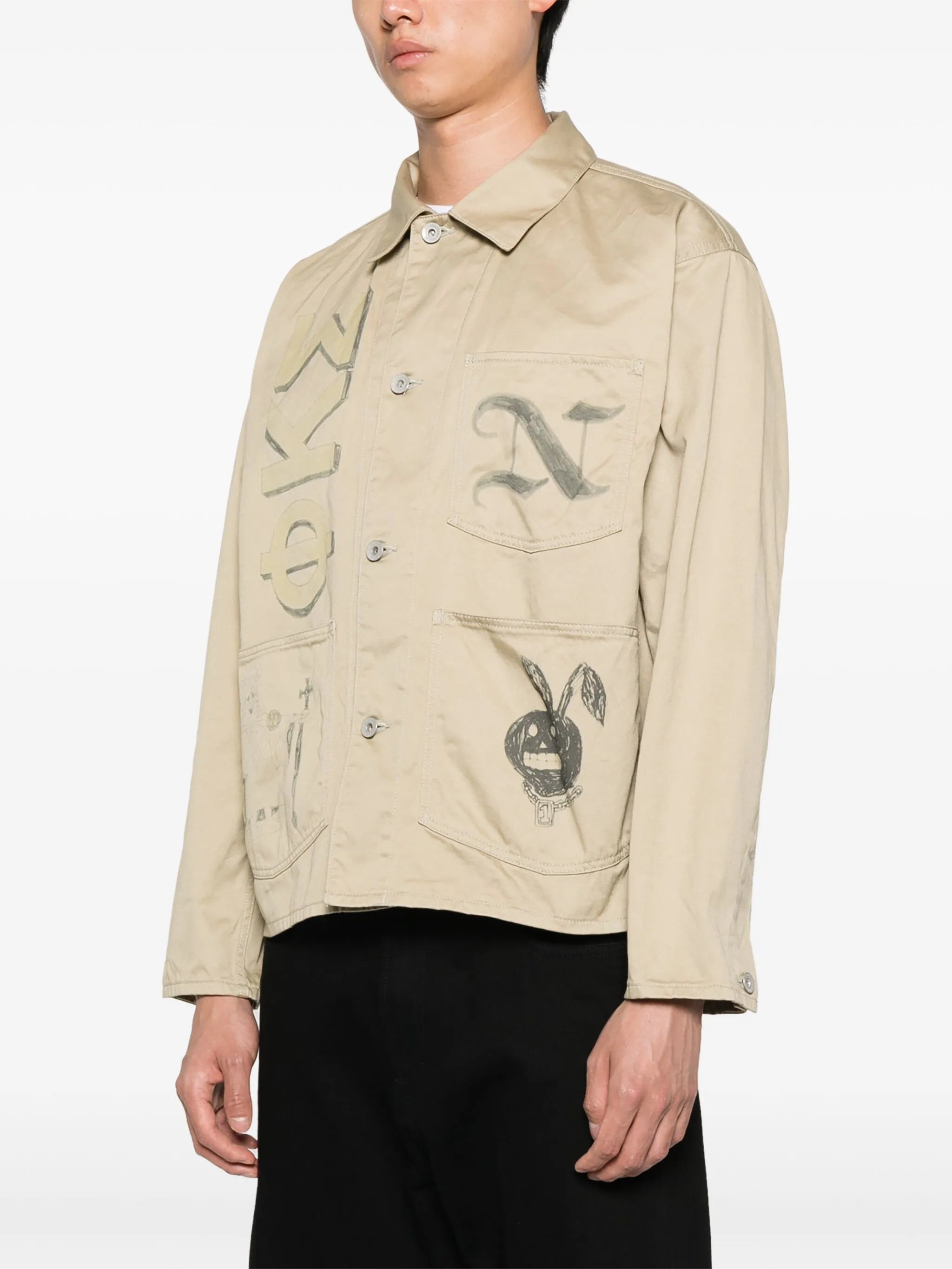 Memorial shirt jacket