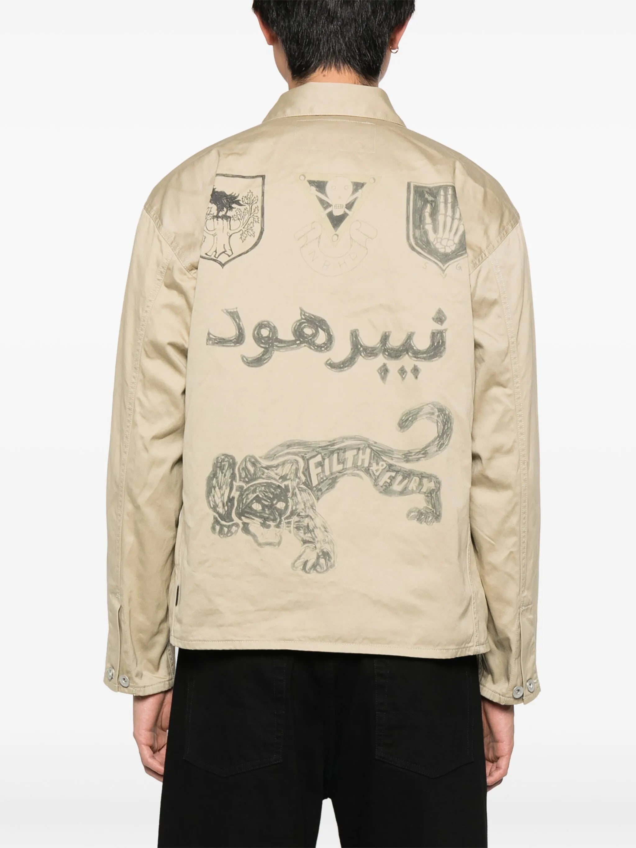 Memorial shirt jacket