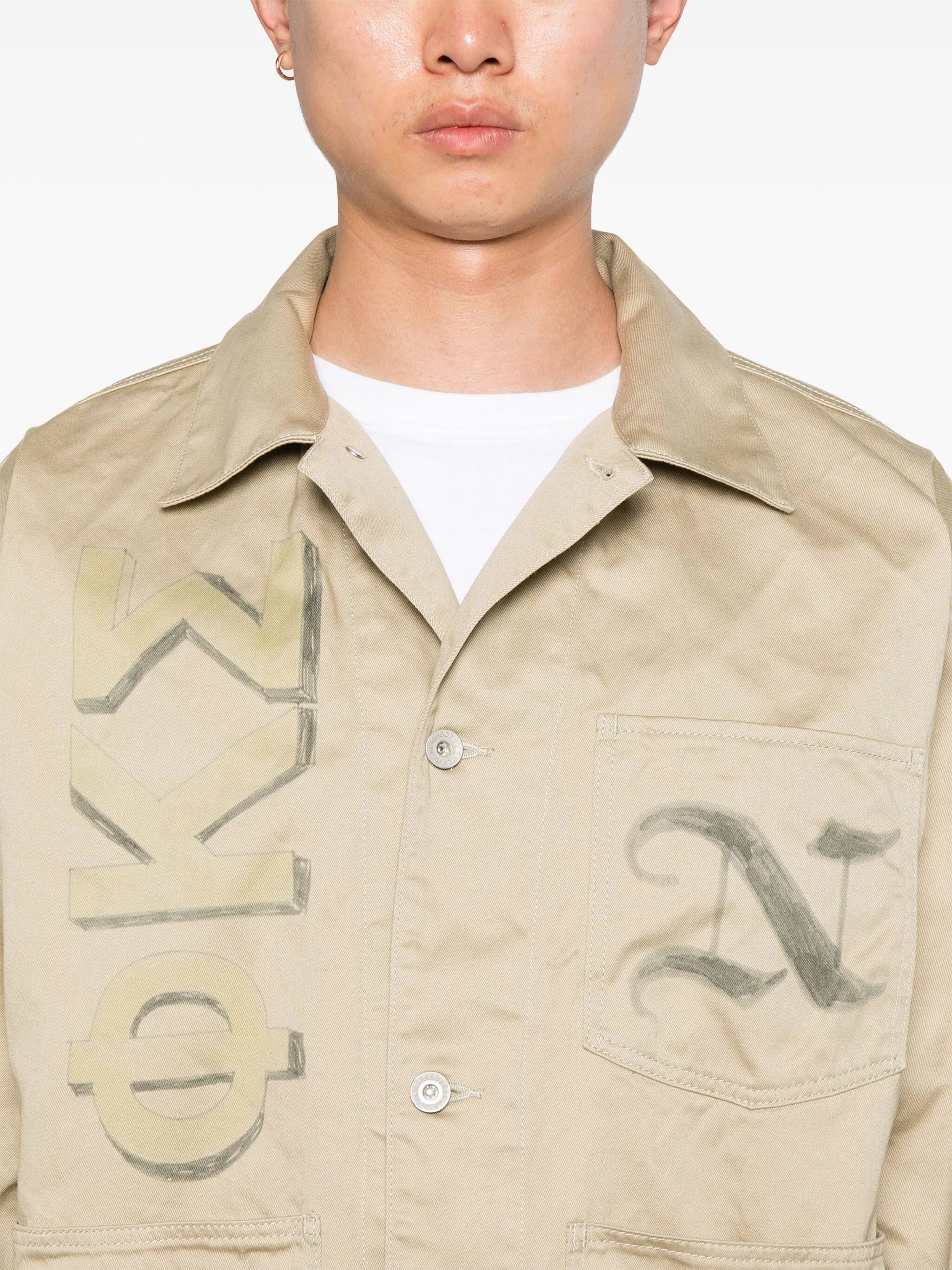 Memorial shirt jacket
