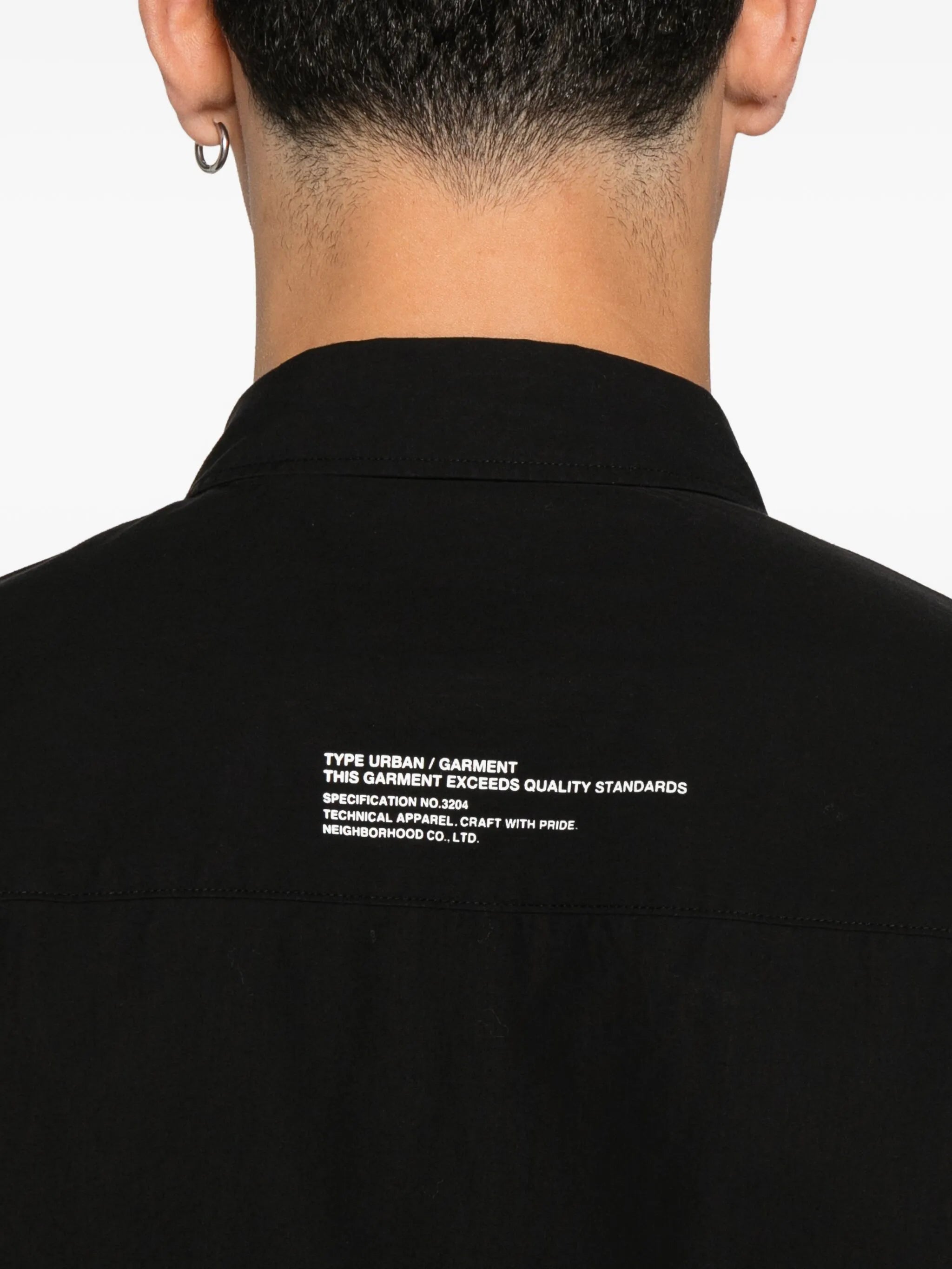 short-sleeve overshirt