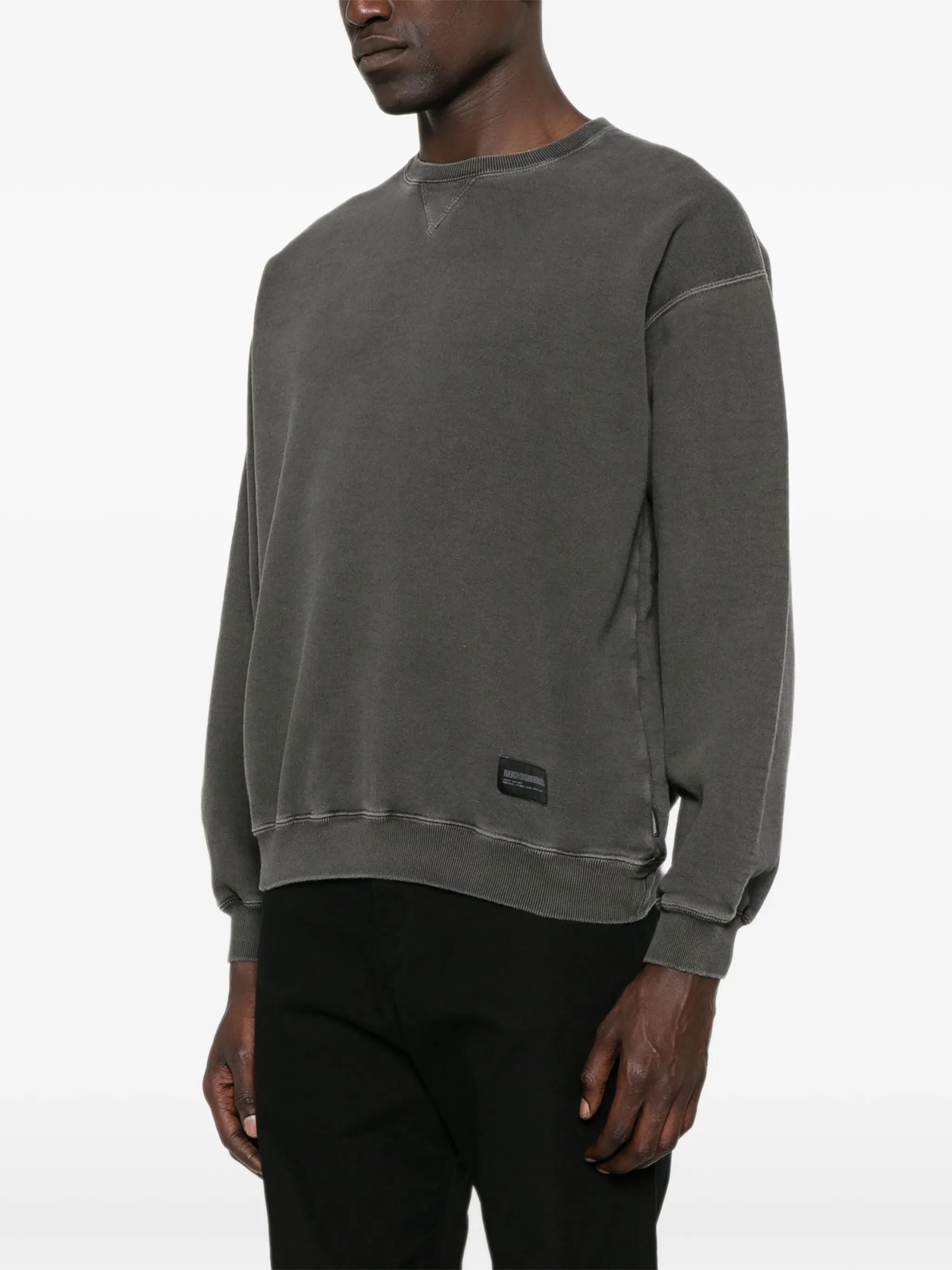 logo-patch sweatshirt