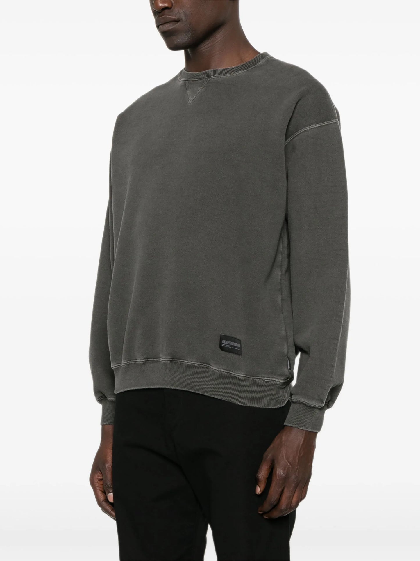 logo-patch sweatshirt