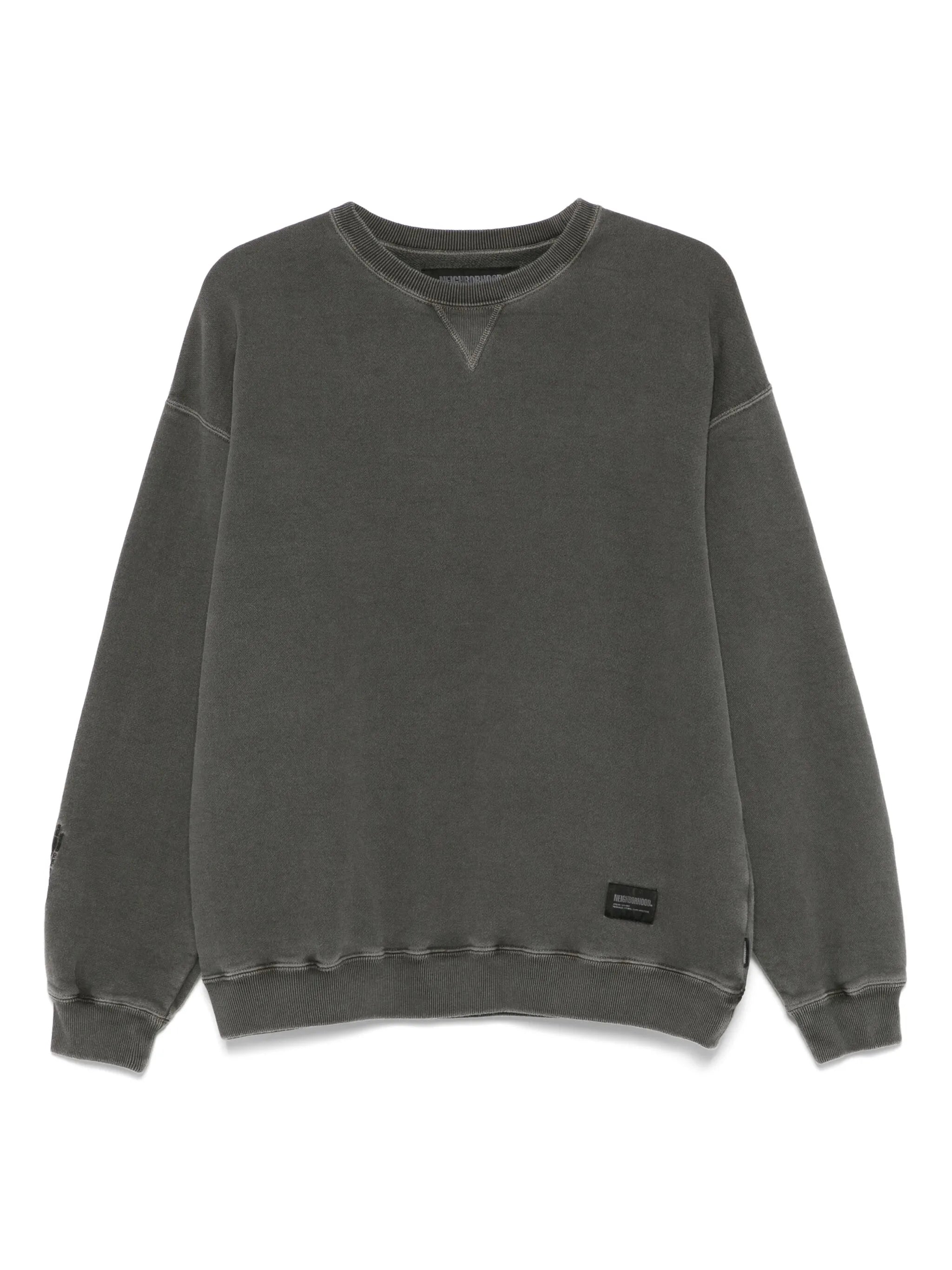 logo-patch sweatshirt