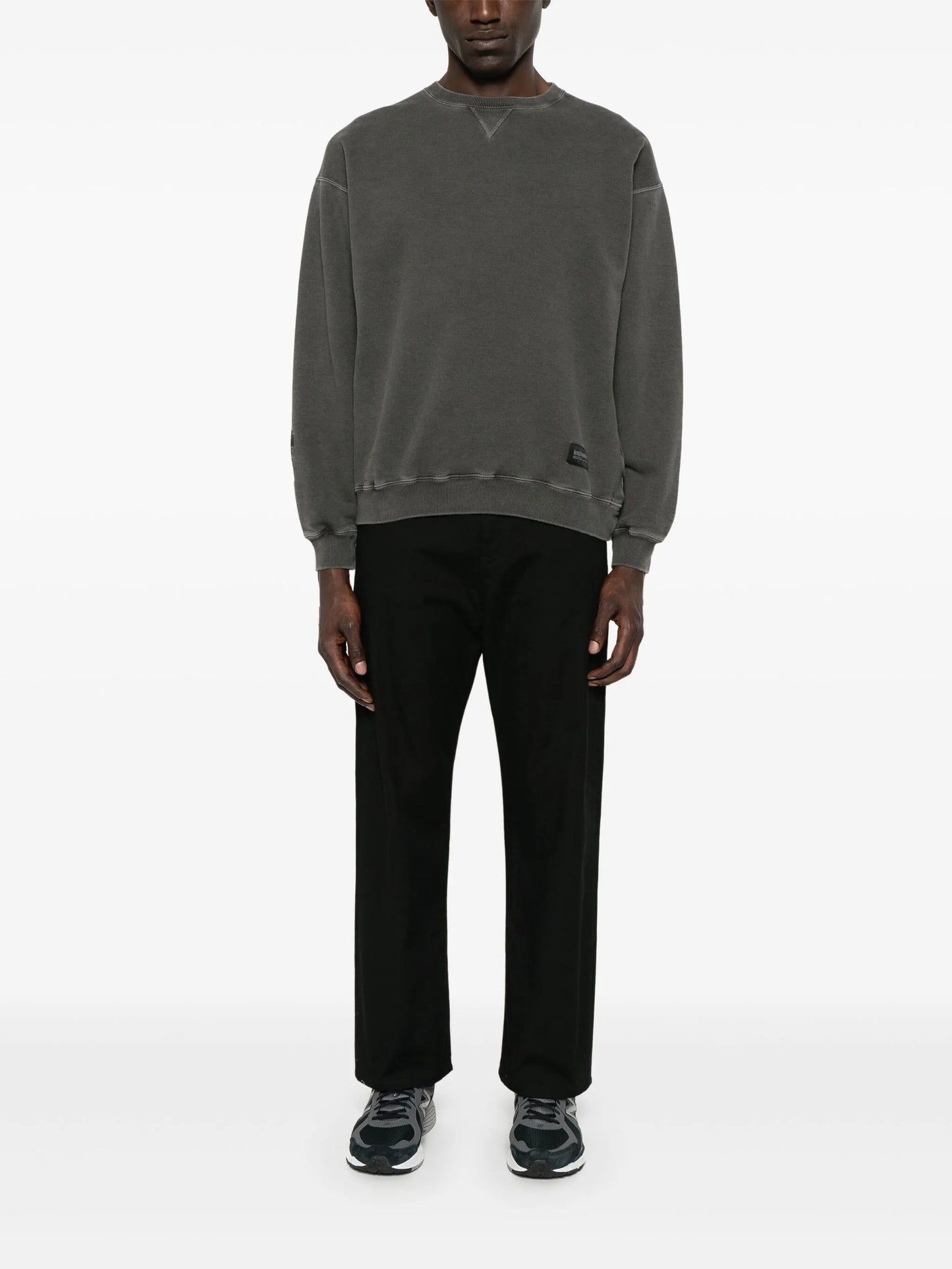 logo-patch sweatshirt