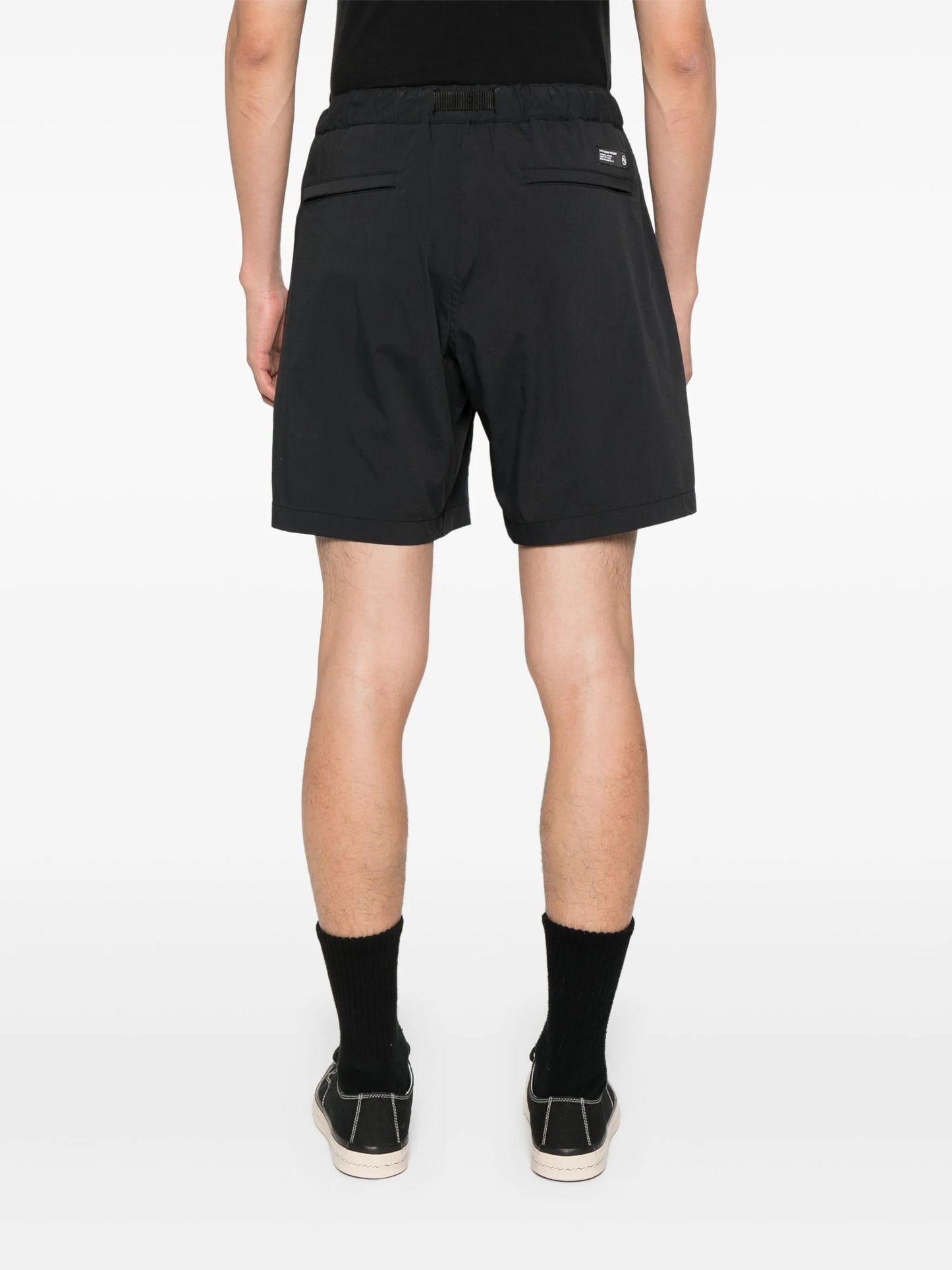 logo-print shorts