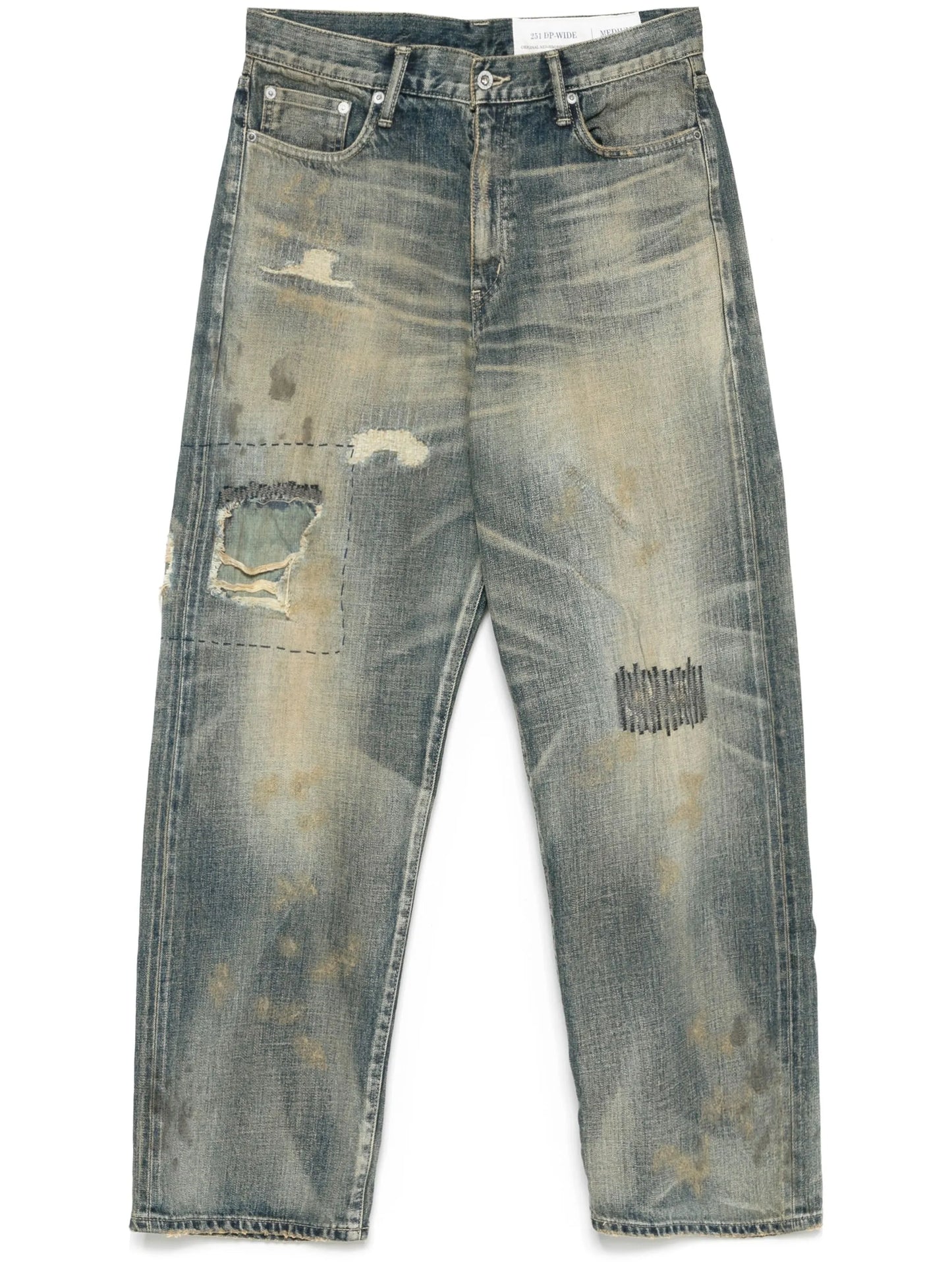 wide-leg jeans