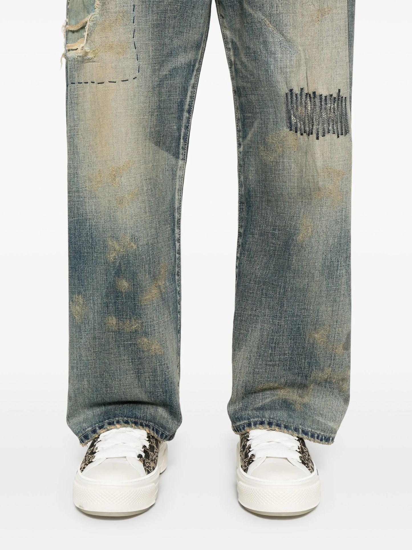wide-leg jeans