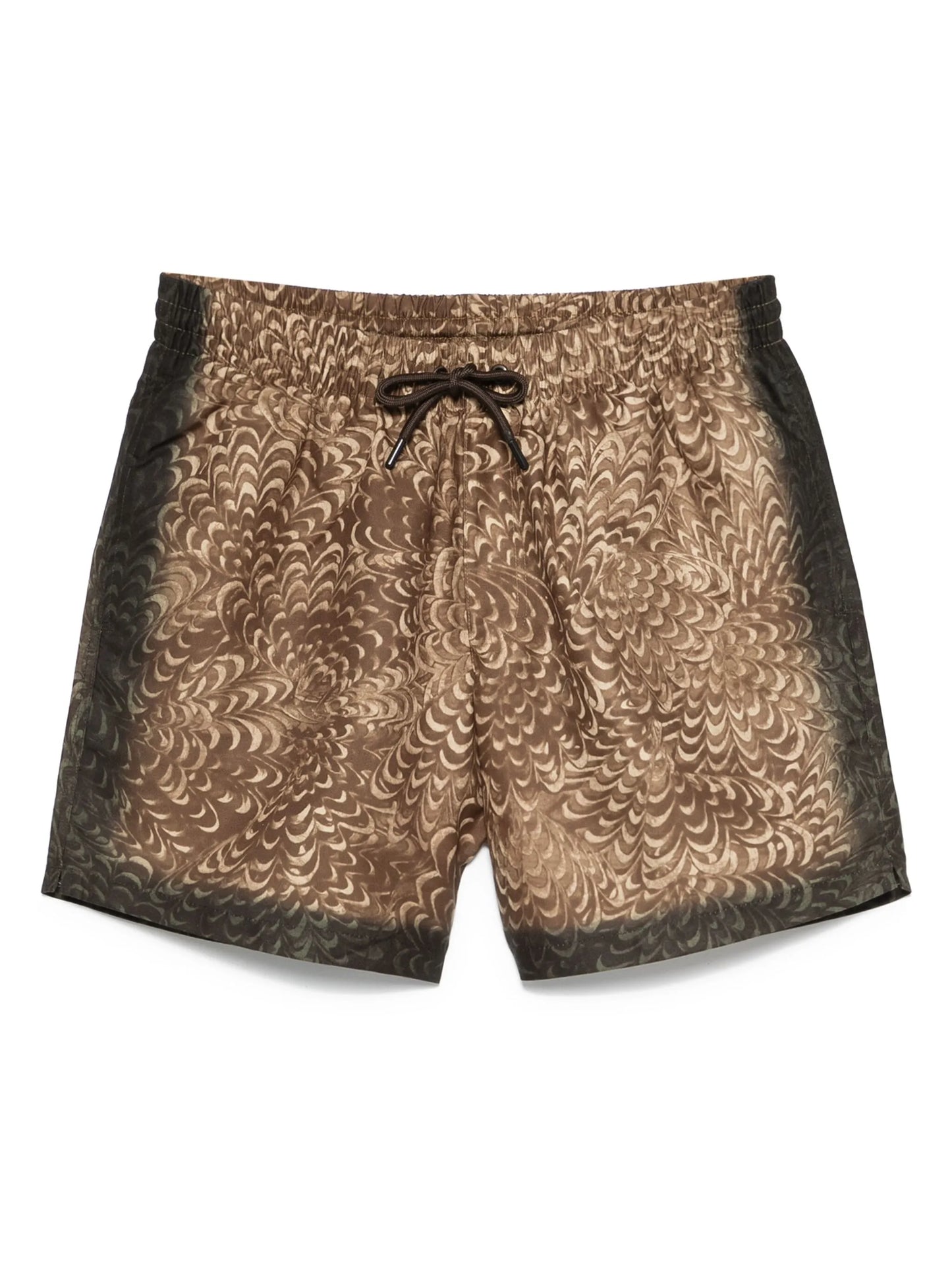printed swim shorts